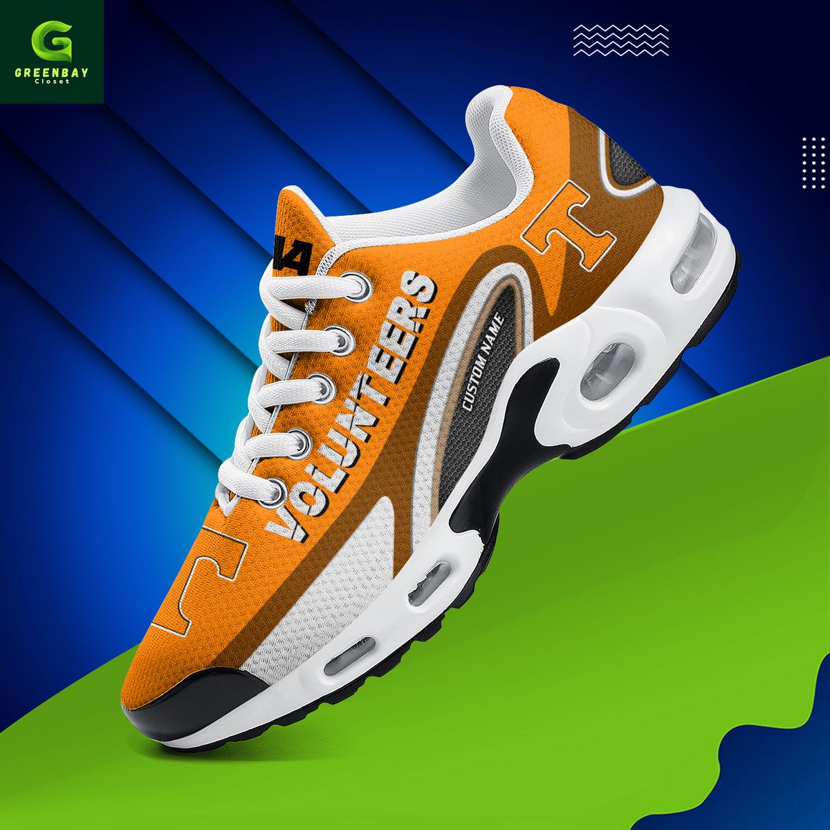 Ideafootwear Tennessee Volunteers TN Shoes Sneakers For Men And Women