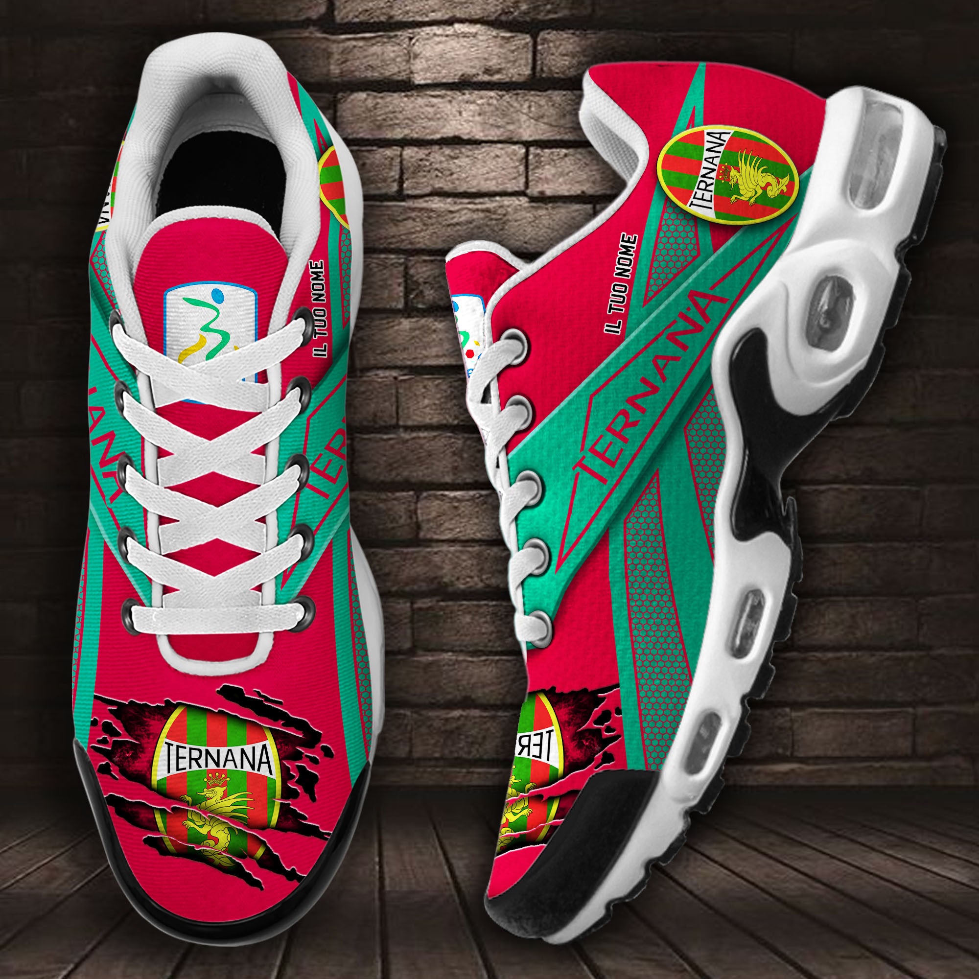 Ideafootwear Ternana Calcio TN Shoes Sneakers For Men And Women