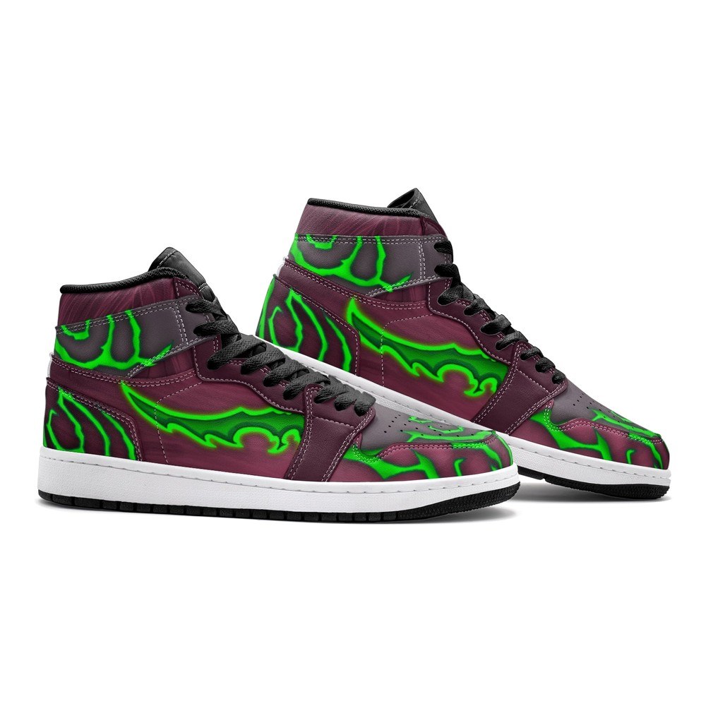 Ideafootwear Terrorblade The Soul Keeper AJ1 High Sneakers Shoes For Men And Women