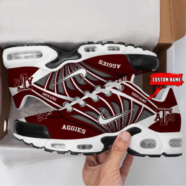 Ideafootwear Texas A&M Aggies TN Shoes Sneakers For Men And Women
