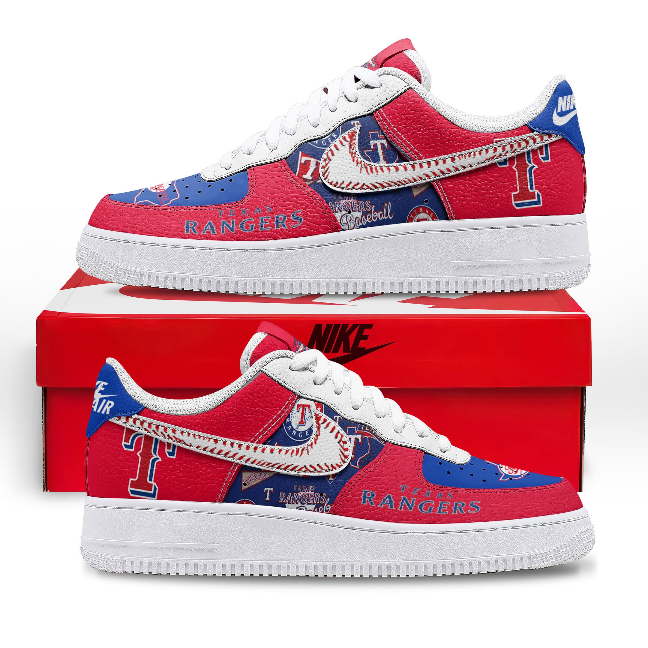 Ideafootwear Texas Rangers Air Low-Top Sneakers Shoes For Men And Women 5