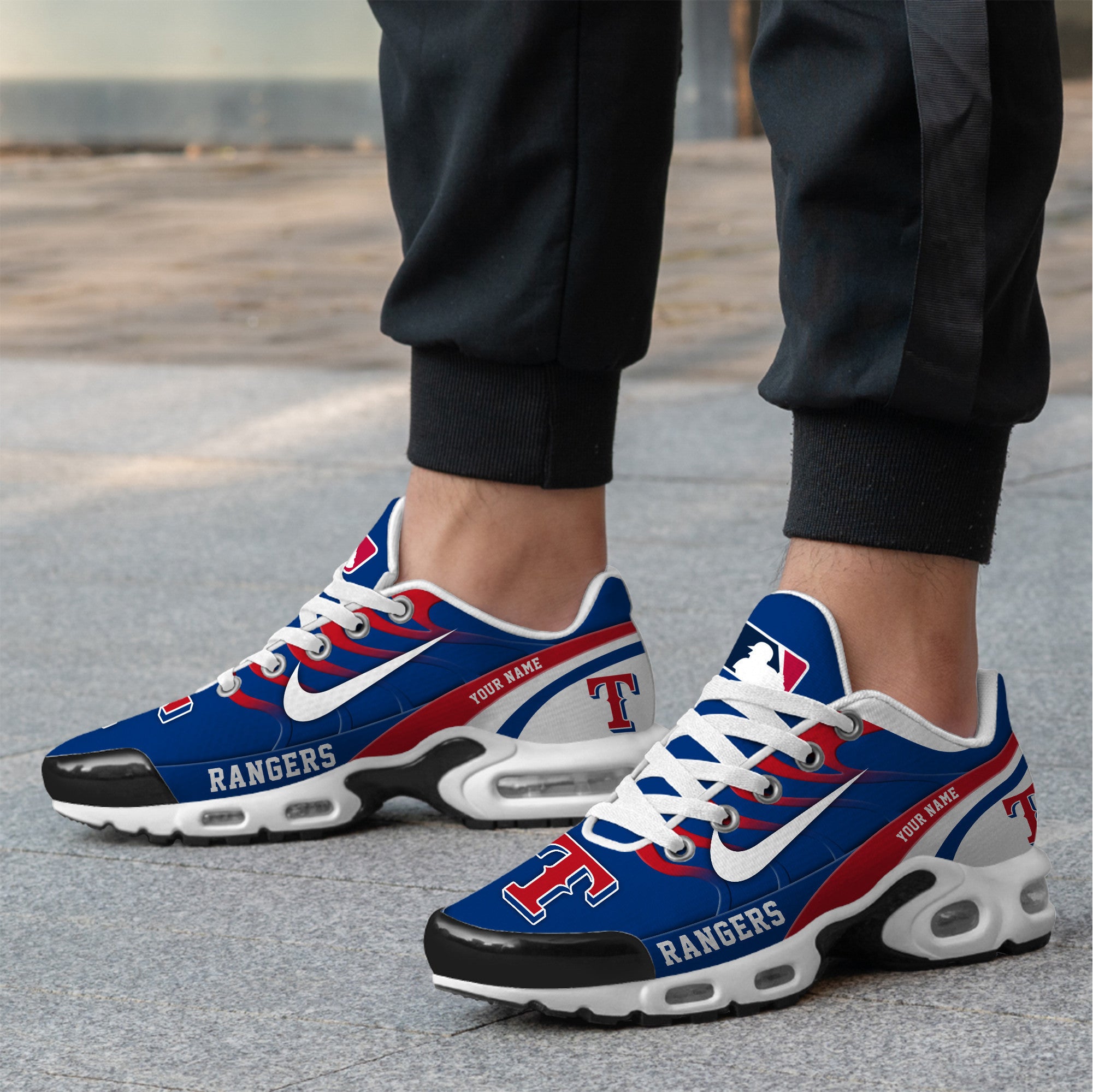 Ideafootwear Texas Rangers TN Shoes Sneakers For Men And Women