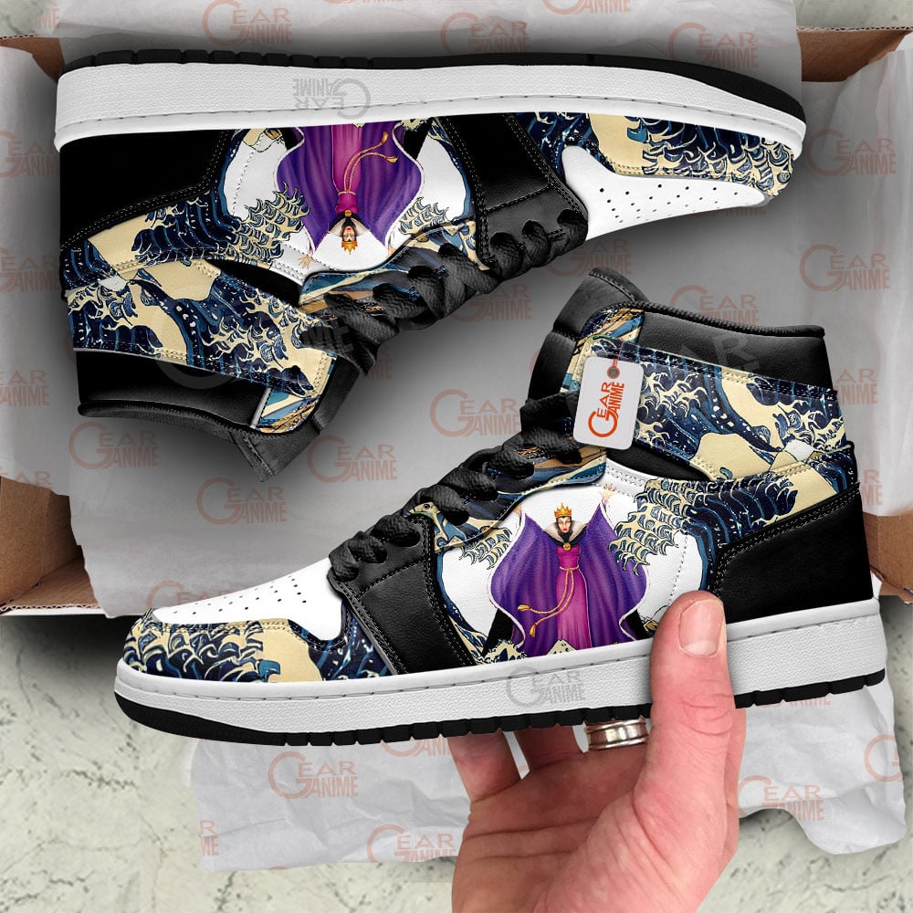 Ideafootwear The Evil Queen AJ1 High Sneakers Shoes For Men And Women