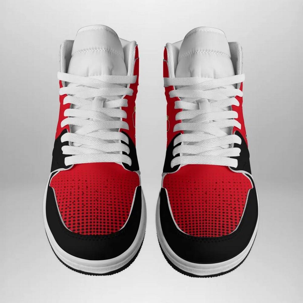 Ideafootwear The Incredibles Disney AJ1 High Sneakers Shoes For Men And Women