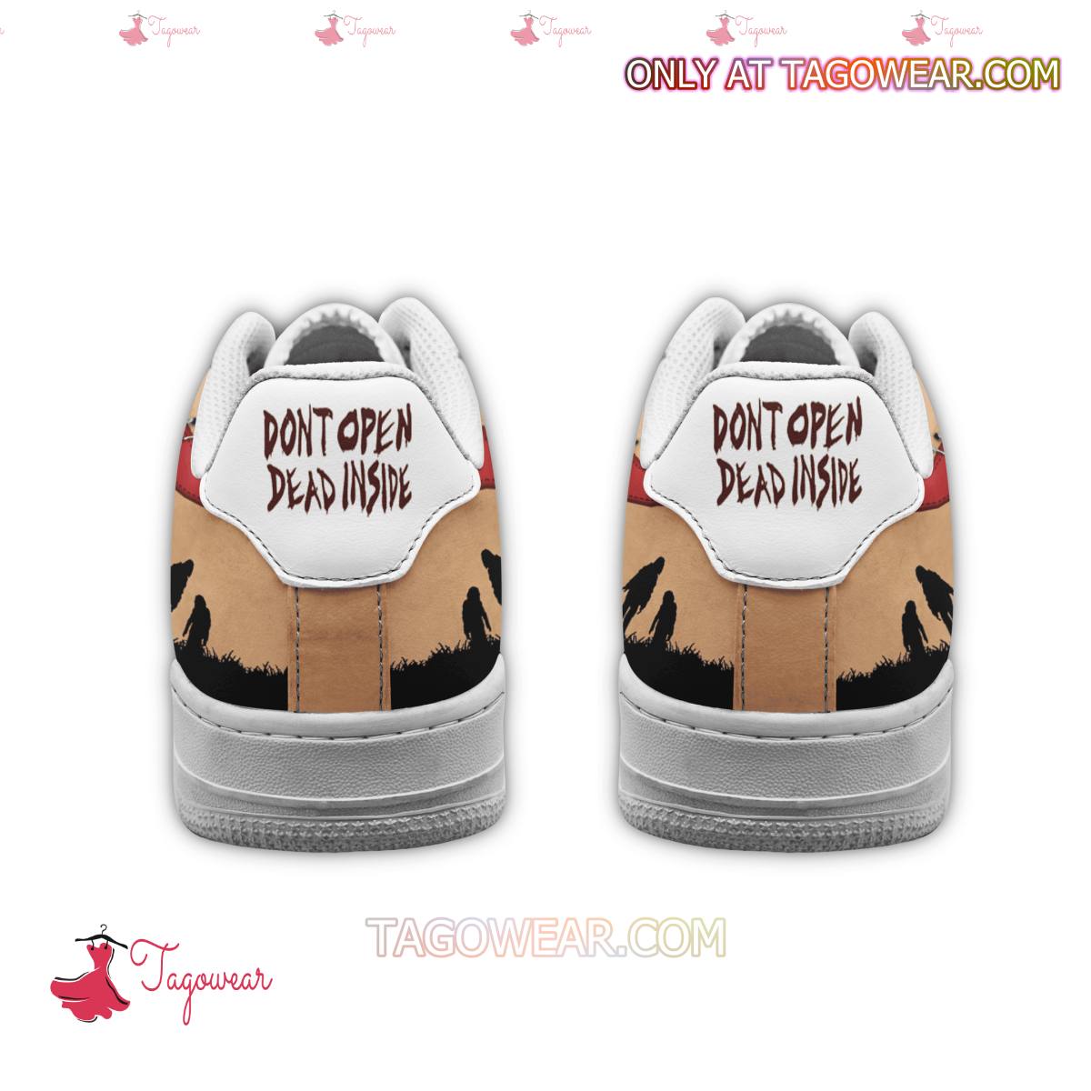 Ideafootwear The Walking Dead Air Low-Top Sneakers Shoes For Men And Women 3