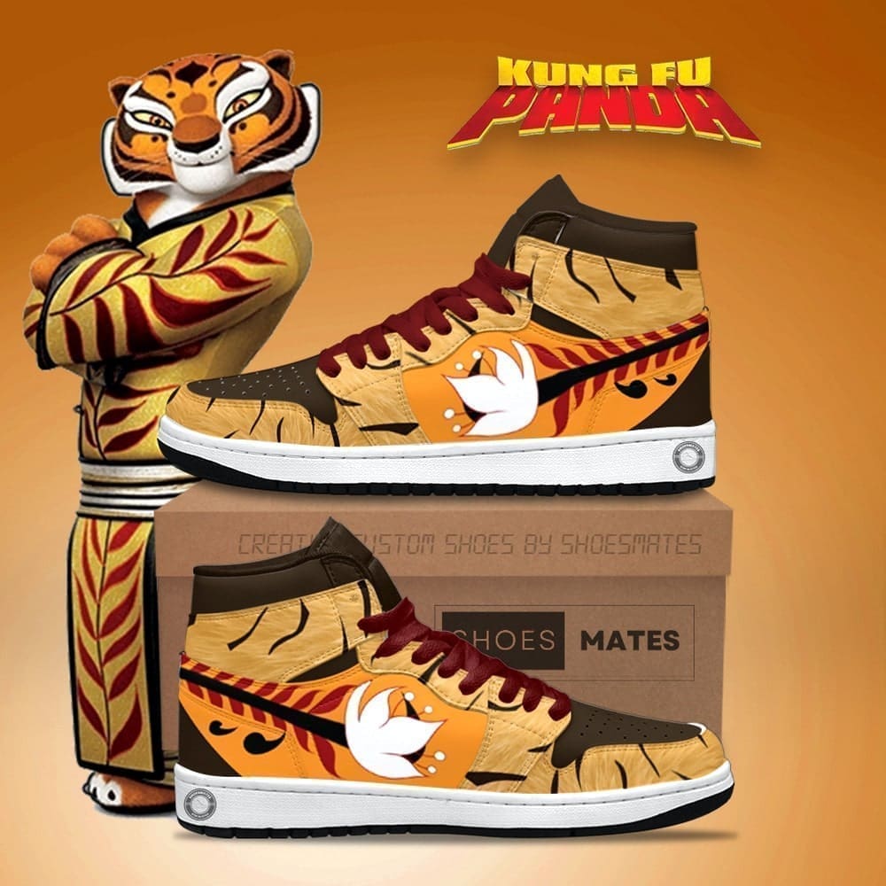 Ideafootwear Tigeress AJ1 High Sneakers Shoes For Men And Women