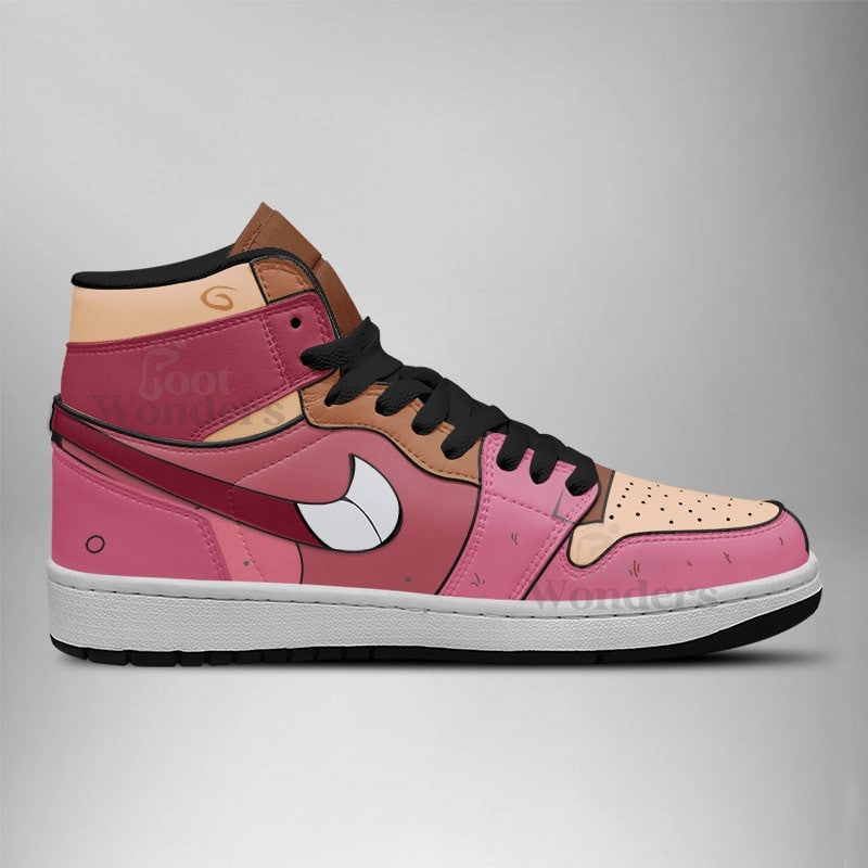 Ideafootwear Timmy Turner AJ1 High Sneakers Shoes For Men And Women