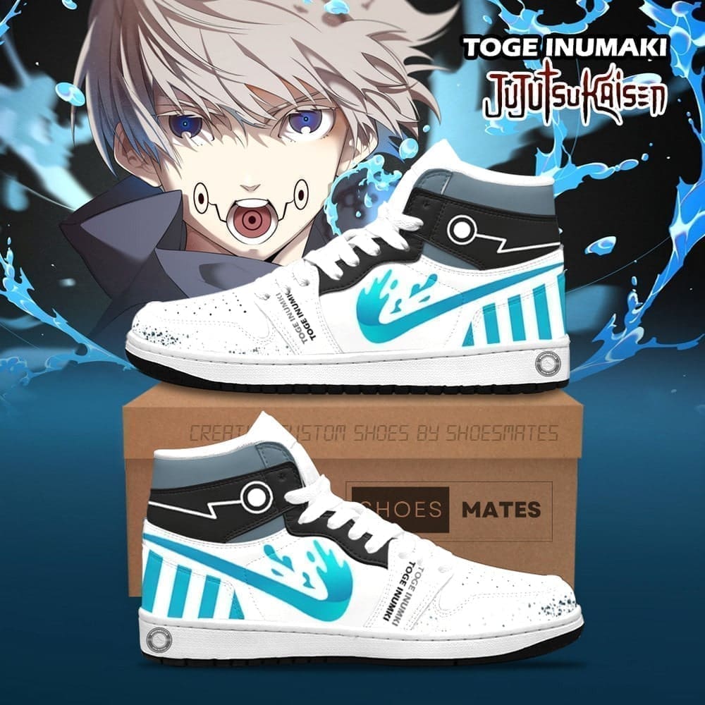 Ideafootwear Toge Inumaki AJ1 High Sneakers Shoes For Men And Women