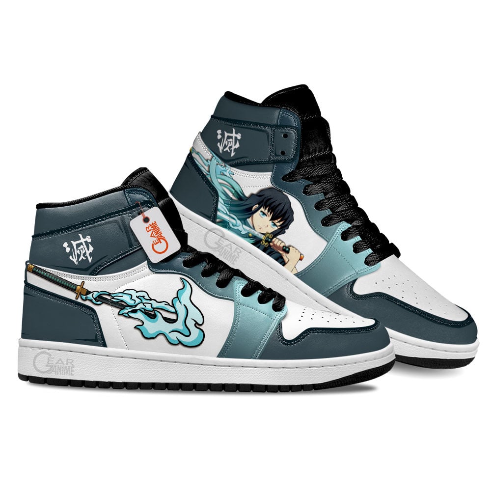 Ideafootwear Tokito Muichiro AJ1 High Sneakers Shoes For Men And Women