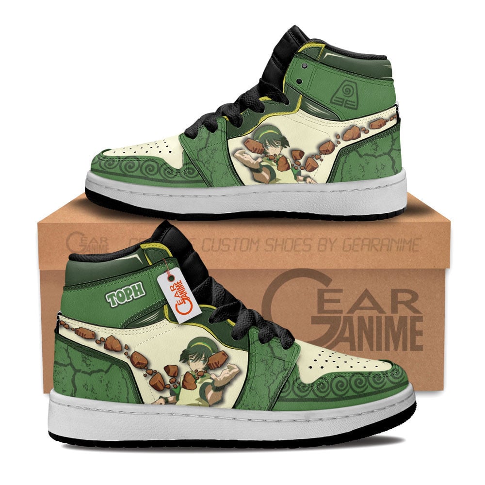 Ideafootwear Toph Beifong AJ1 High Sneakers Shoes For Men And Women