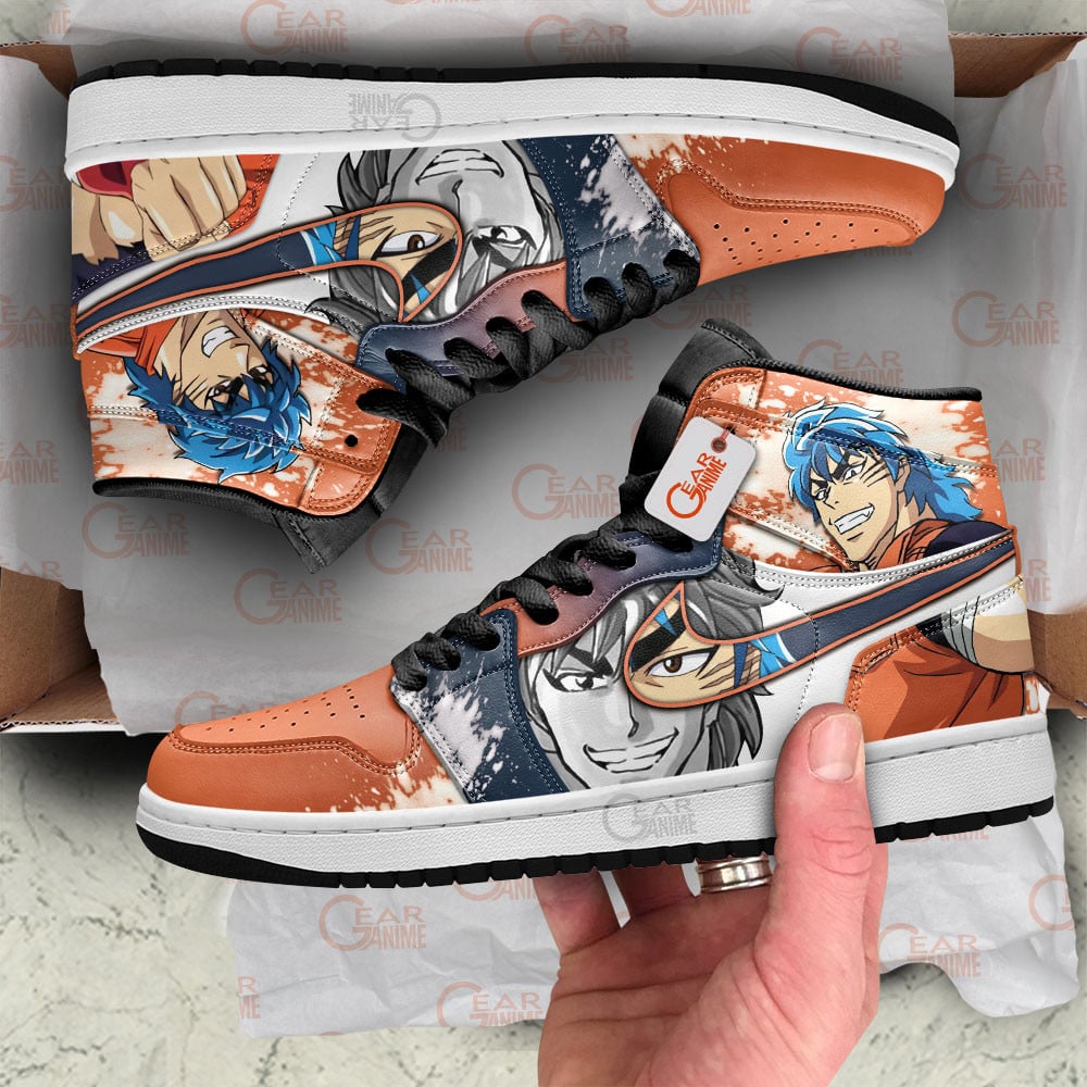 Ideafootwear Toriko The Glutton AJ1 High Sneakers Shoes For Men And Women