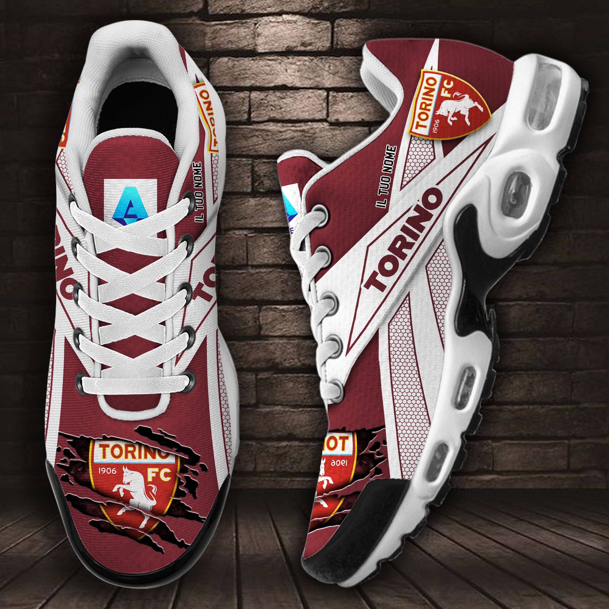 Ideafootwear Torino Football Club TN Shoes Sneakers For Men And Women