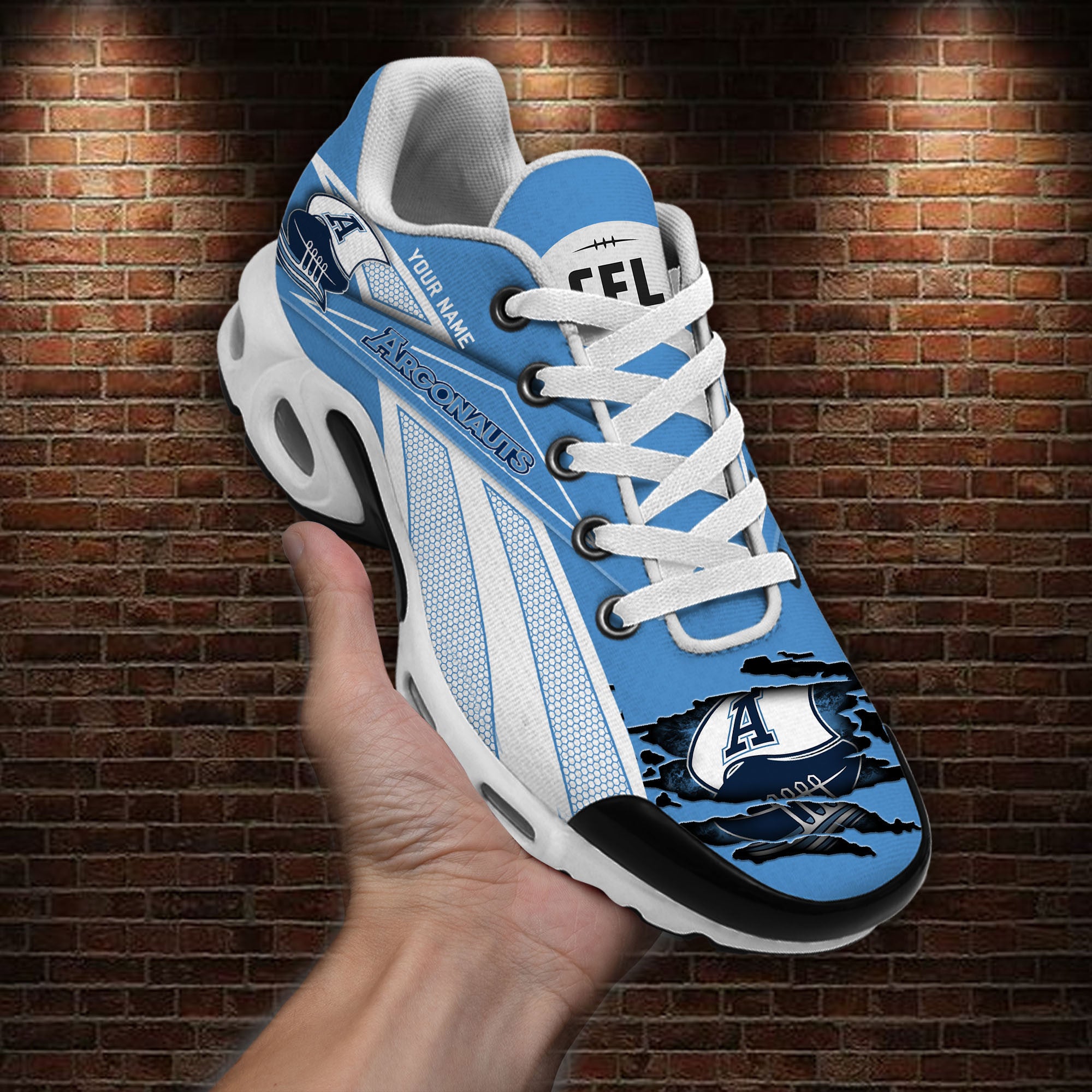 Ideafootwear Toronto Argonauts TN Shoes Sneakers For Men And Women