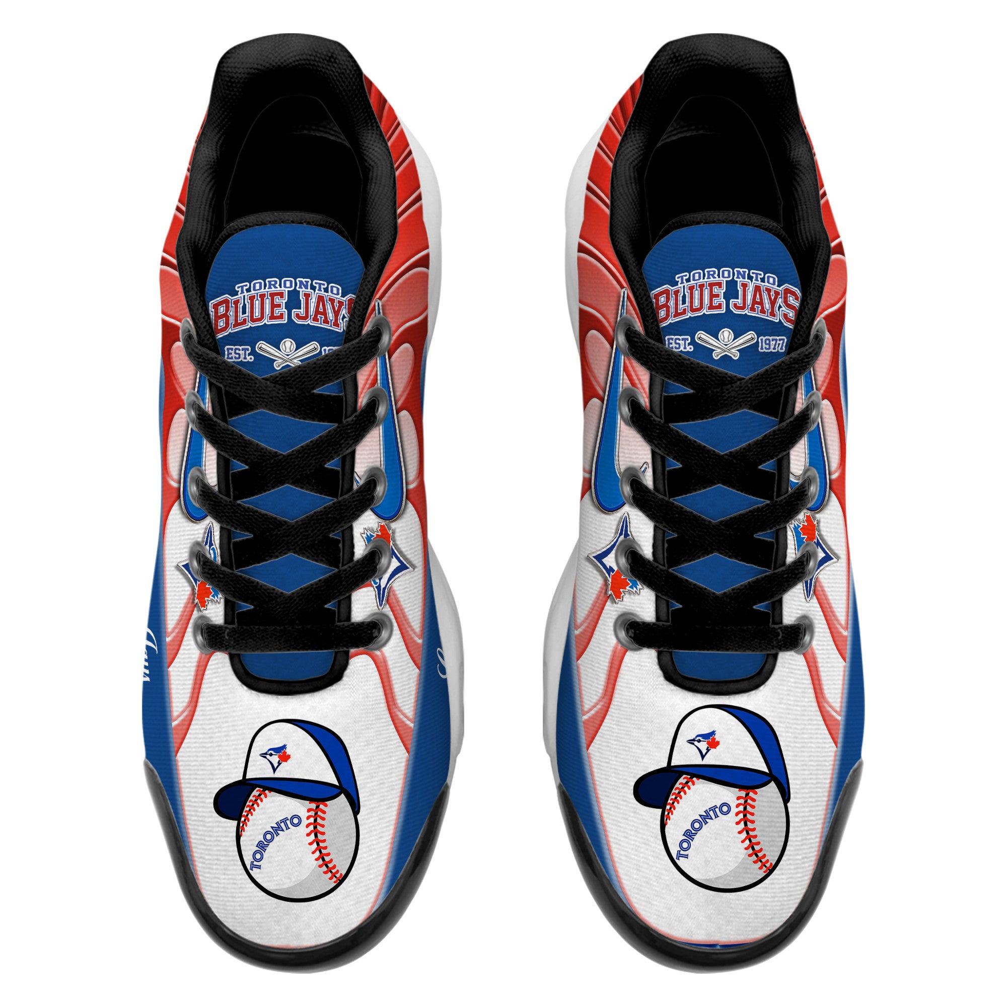 Ideafootwear Toronto Blue Jays TN Shoes Sneakers For Men And Women