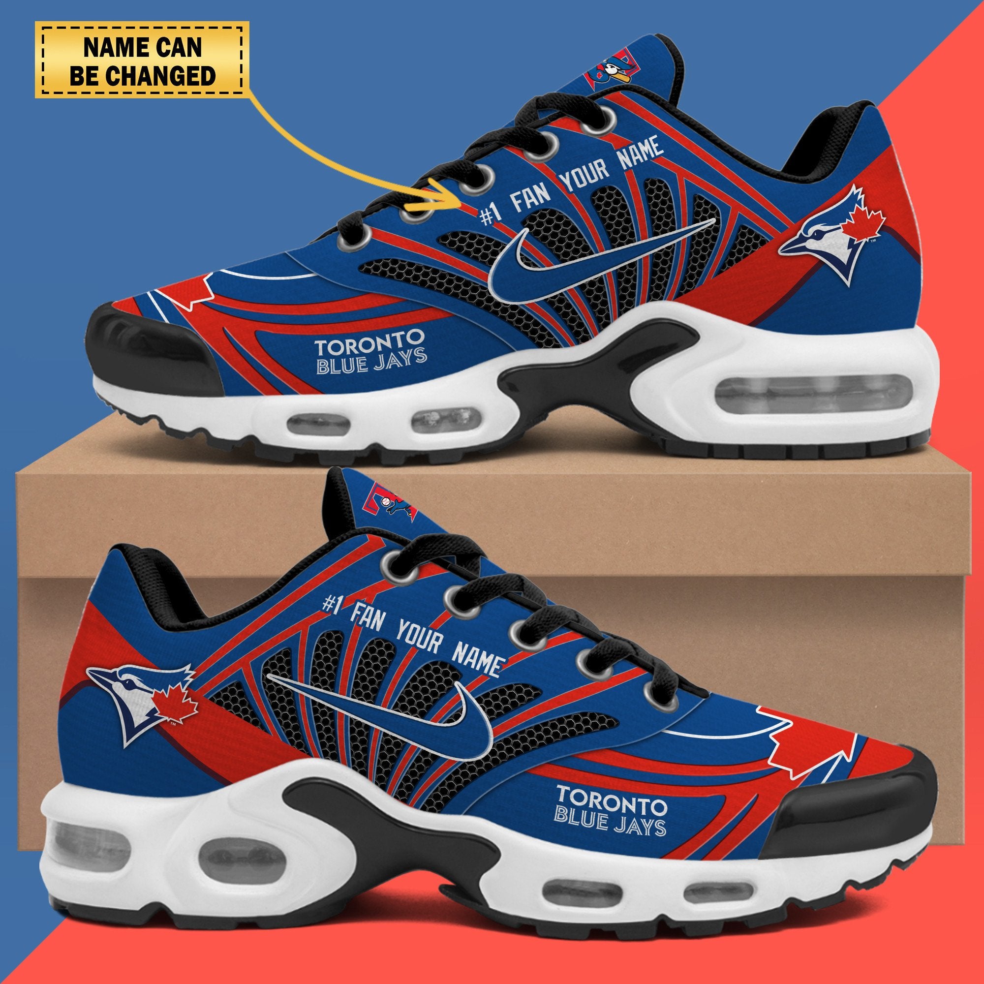 Ideafootwear Toronto Blue Jays TN Shoes Sneakers For Men And Women