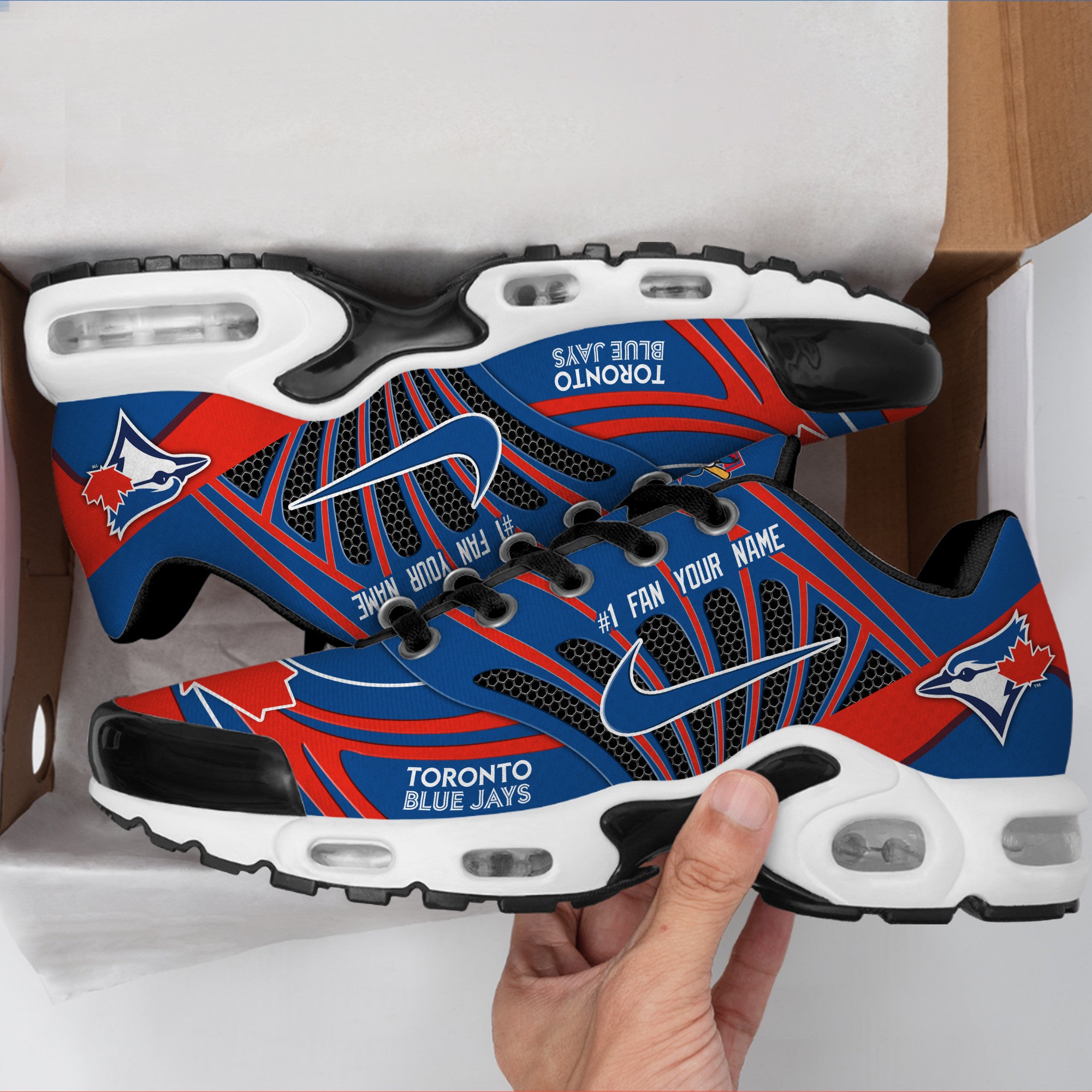 Ideafootwear Toronto Blue Jays TN Shoes Sneakers For Men And Women
