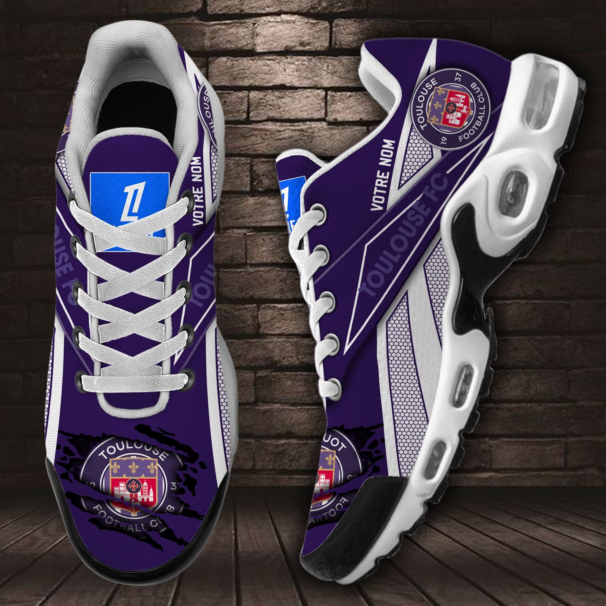 Ideafootwear Toulouse FC TN Shoes Sneakers For Men And Women