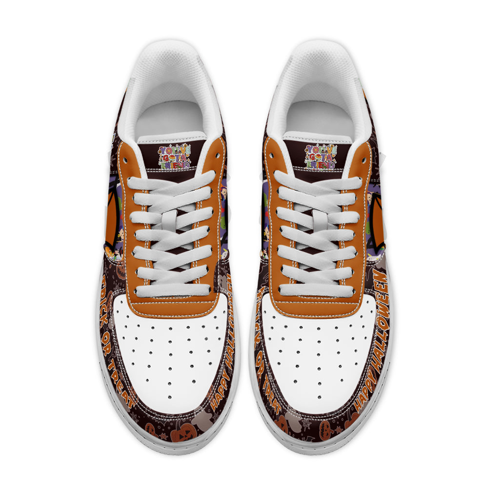 Ideafootwear Toy Story x Halloween Air Low-Top Sneakers Shoes For Men And Women 2