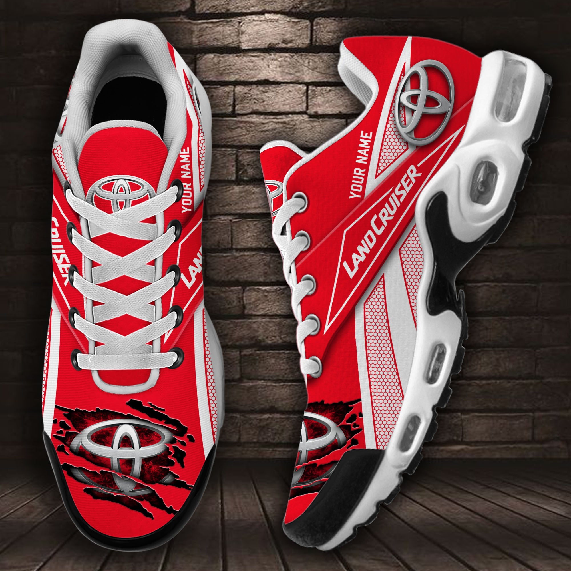 Ideafootwear Toyota - Land Cruiser TN Shoes Sneakers For Men And Women