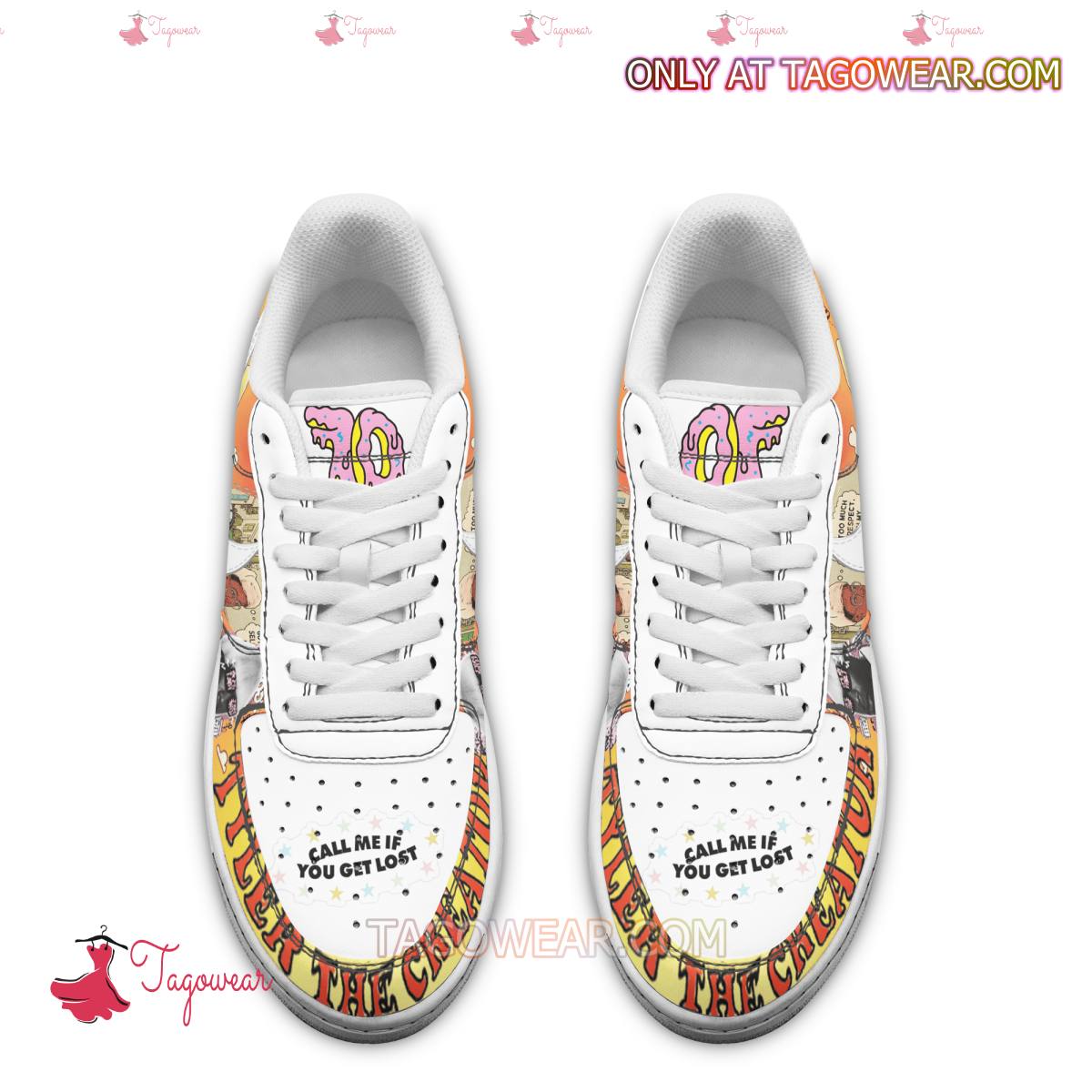 Ideafootwear Tyler The Creator Air Low-Top Sneakers Shoes For Men And Women 3