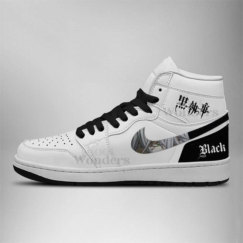 Ideafootwear Undertaker and Grell AJ1 High Sneakers Shoes For Men And Women