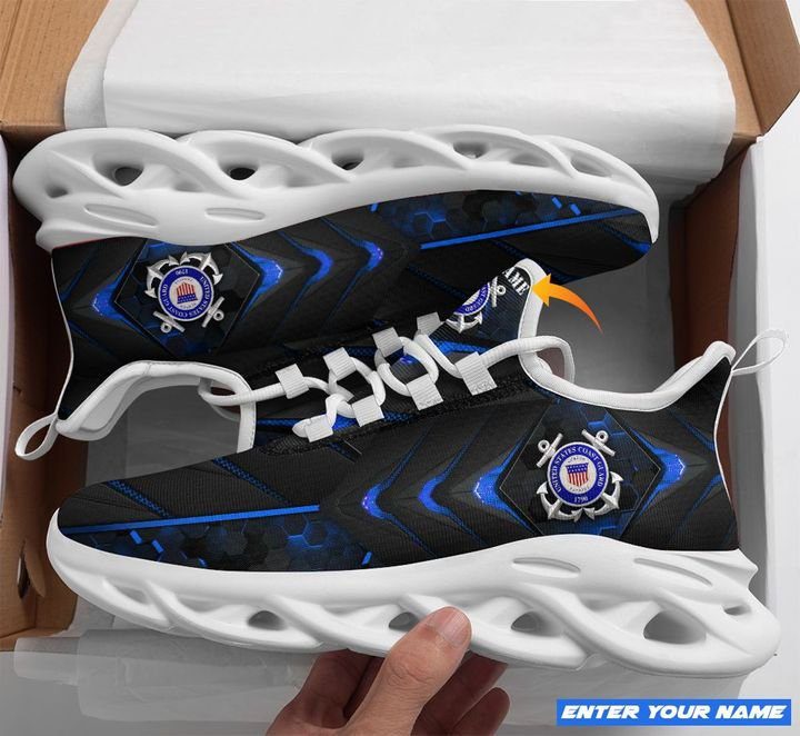 Ideafootwear United States Coast Guard Max Soul Shoes Sneakers For Men And Women