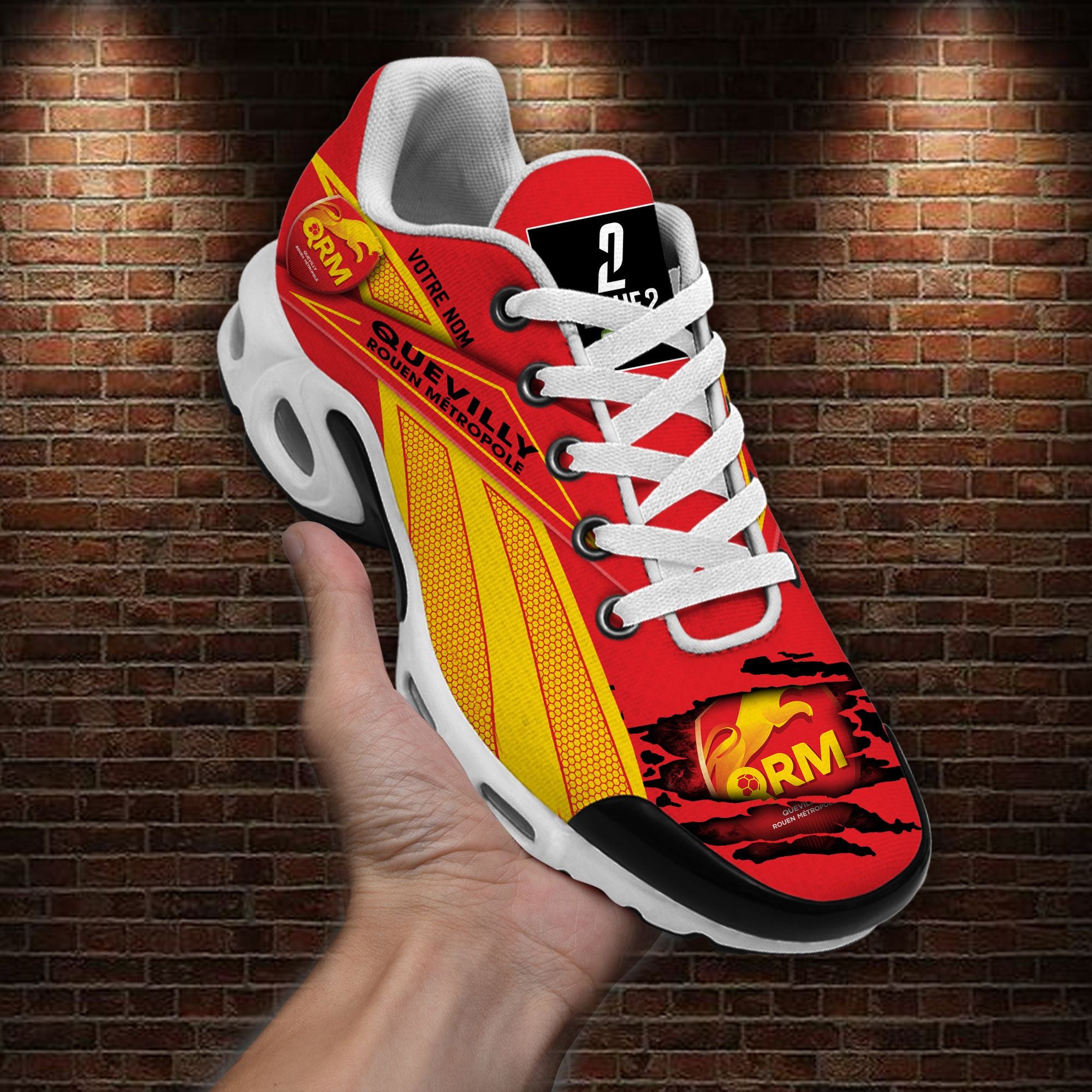 Ideafootwear US Quevilly-Rouen Métropole TN Shoes Sneakers For Men And Women