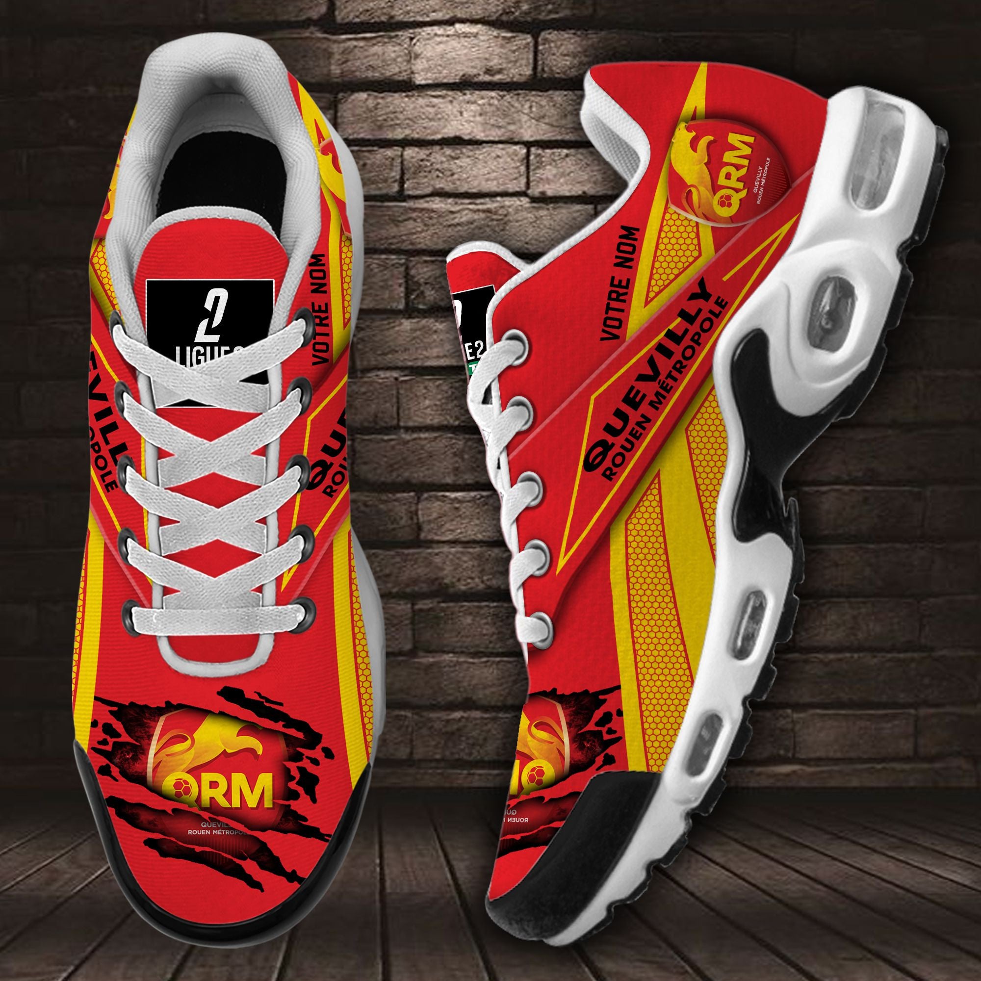 Ideafootwear US Quevilly-Rouen Métropole TN Shoes Sneakers For Men And Women