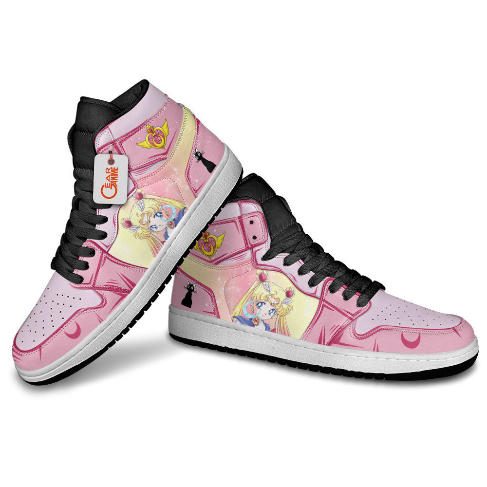 Ideafootwear Usagi Tsukino AJ1 High Sneakers Shoes For Men And Women