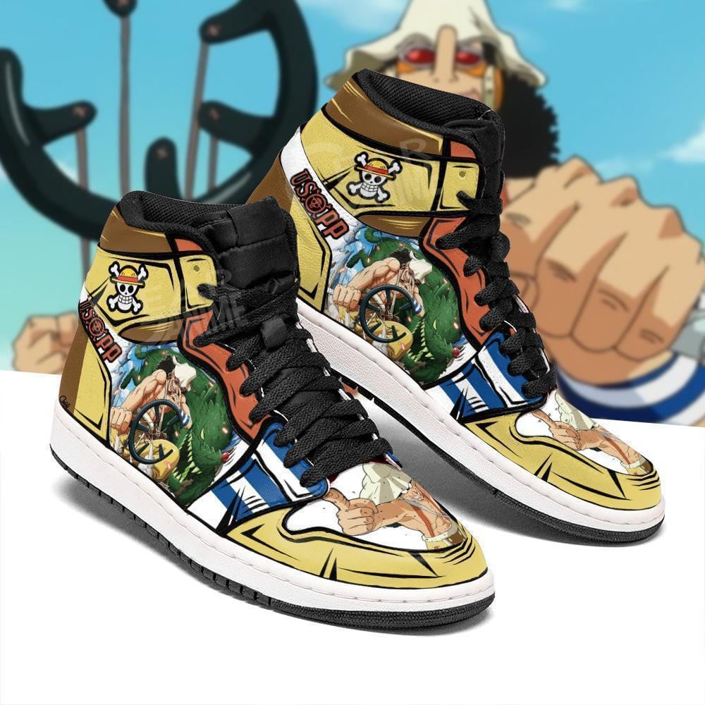 Ideafootwear Usopp AJ1 High Sneakers Shoes For Men And Women