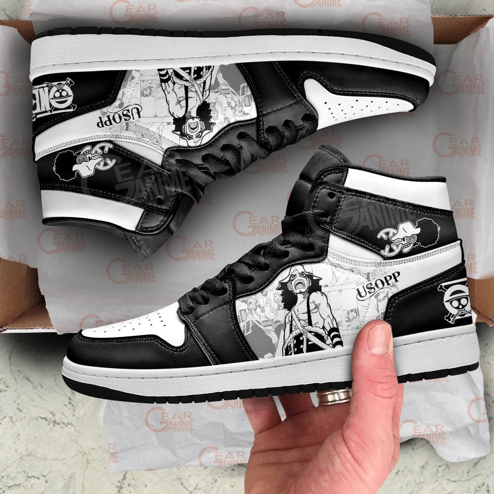 Ideafootwear Usopp AJ1 High Sneakers Shoes For Men And Women