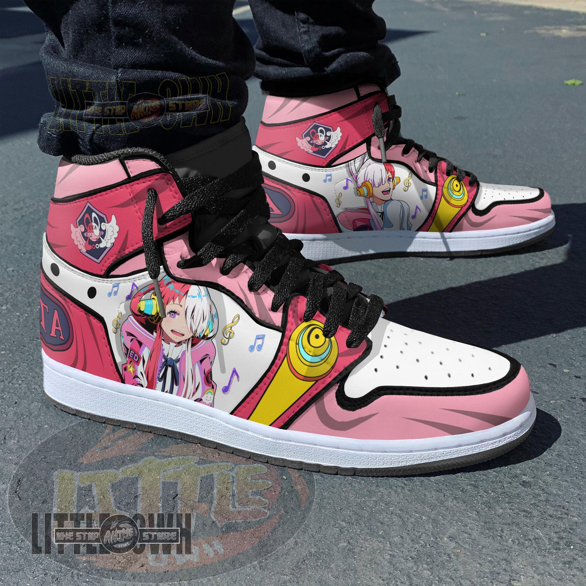 Ideafootwear Uta AJ1 High Sneakers Shoes For Men And Women