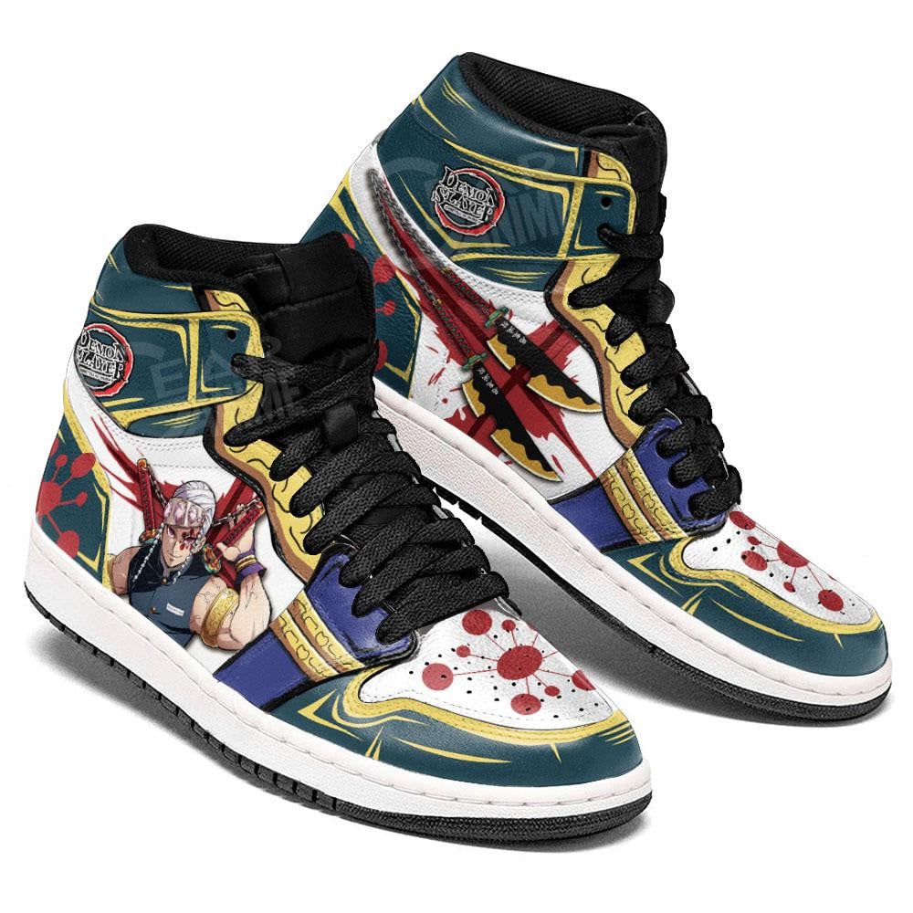 Ideafootwear Uzui Tengen AJ1 High Sneakers Shoes For Men And Women