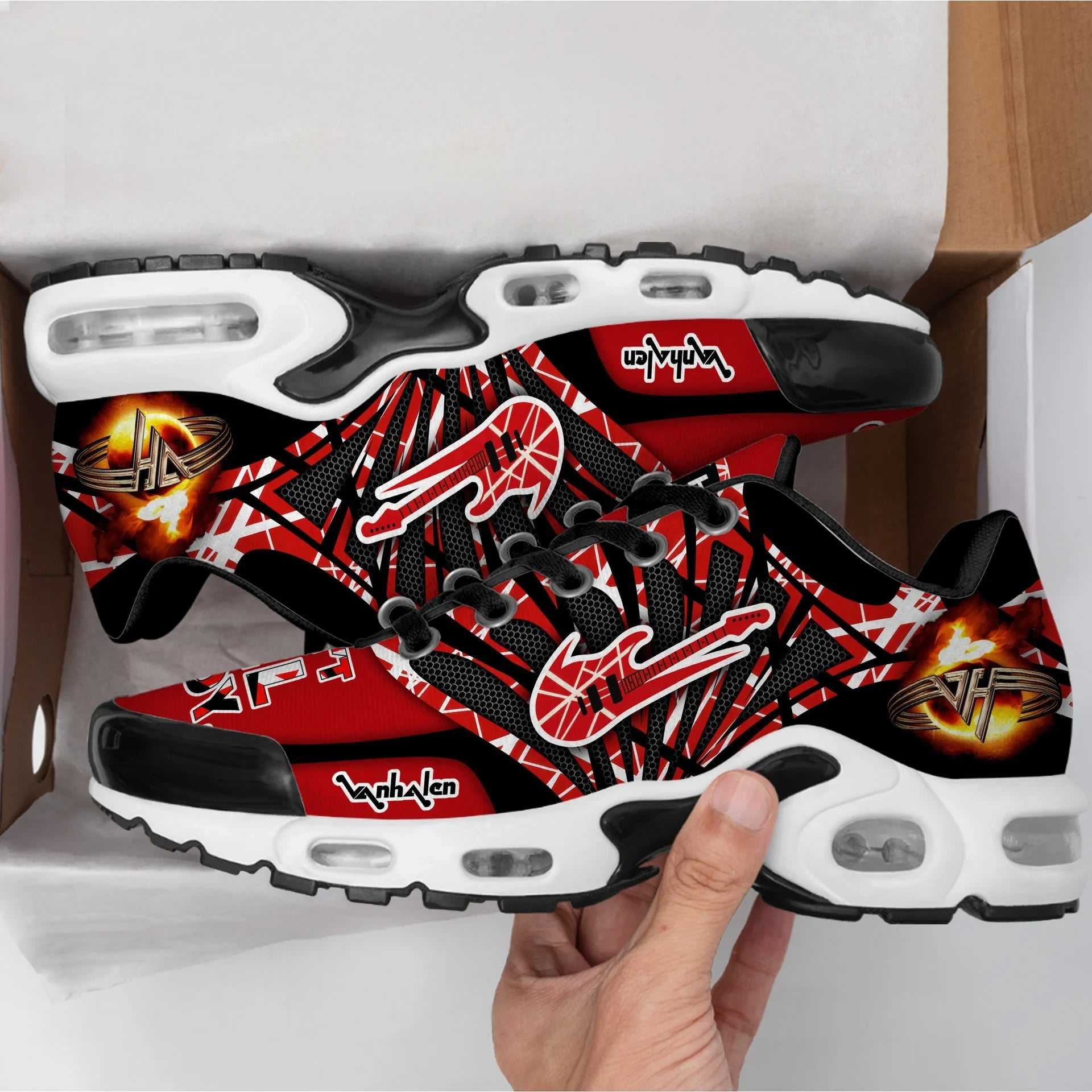 Ideafootwear Van Halen TN Shoes Sneakers For Men And Women