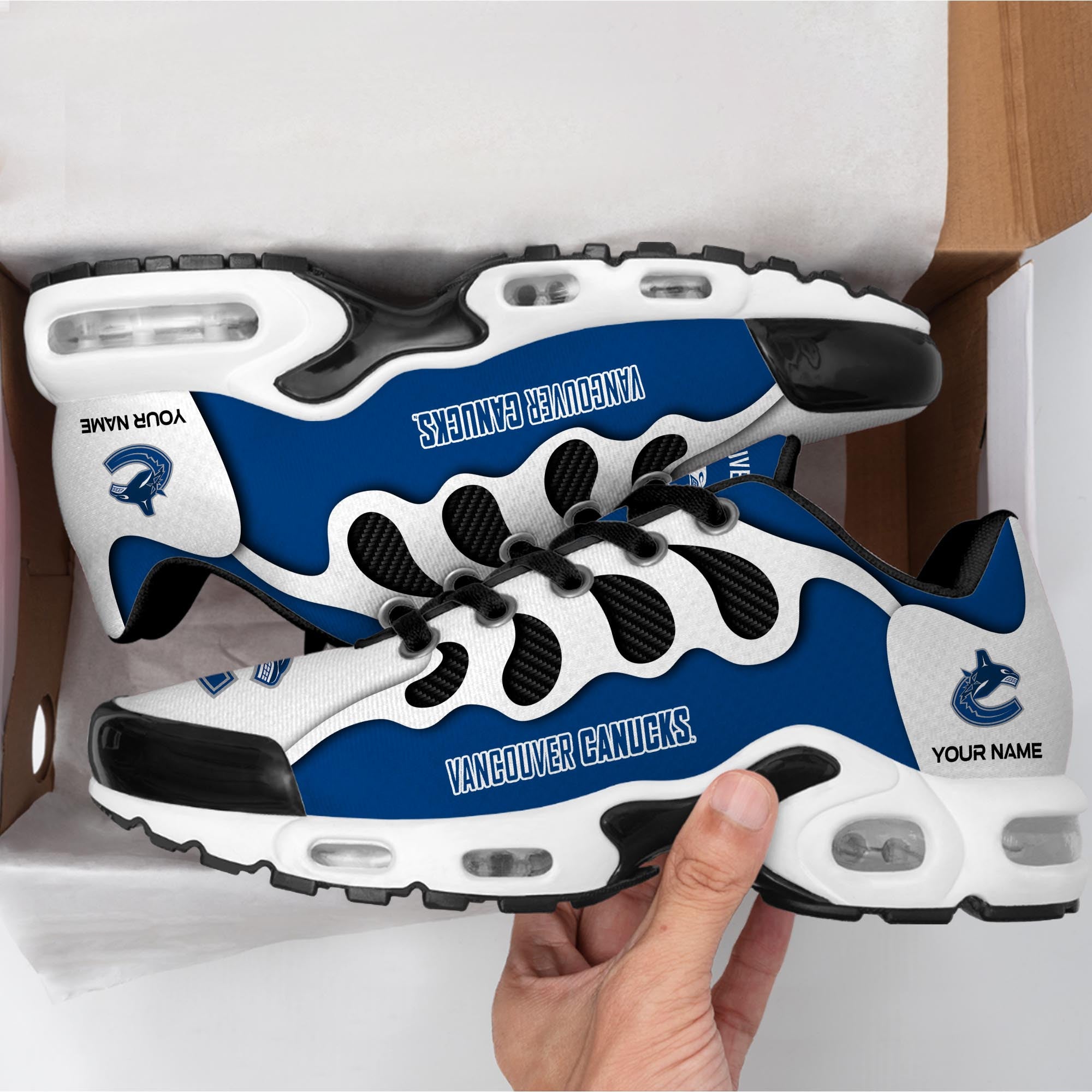Ideafootwear Vancouver Canucks TN Shoes Sneakers For Men And Women