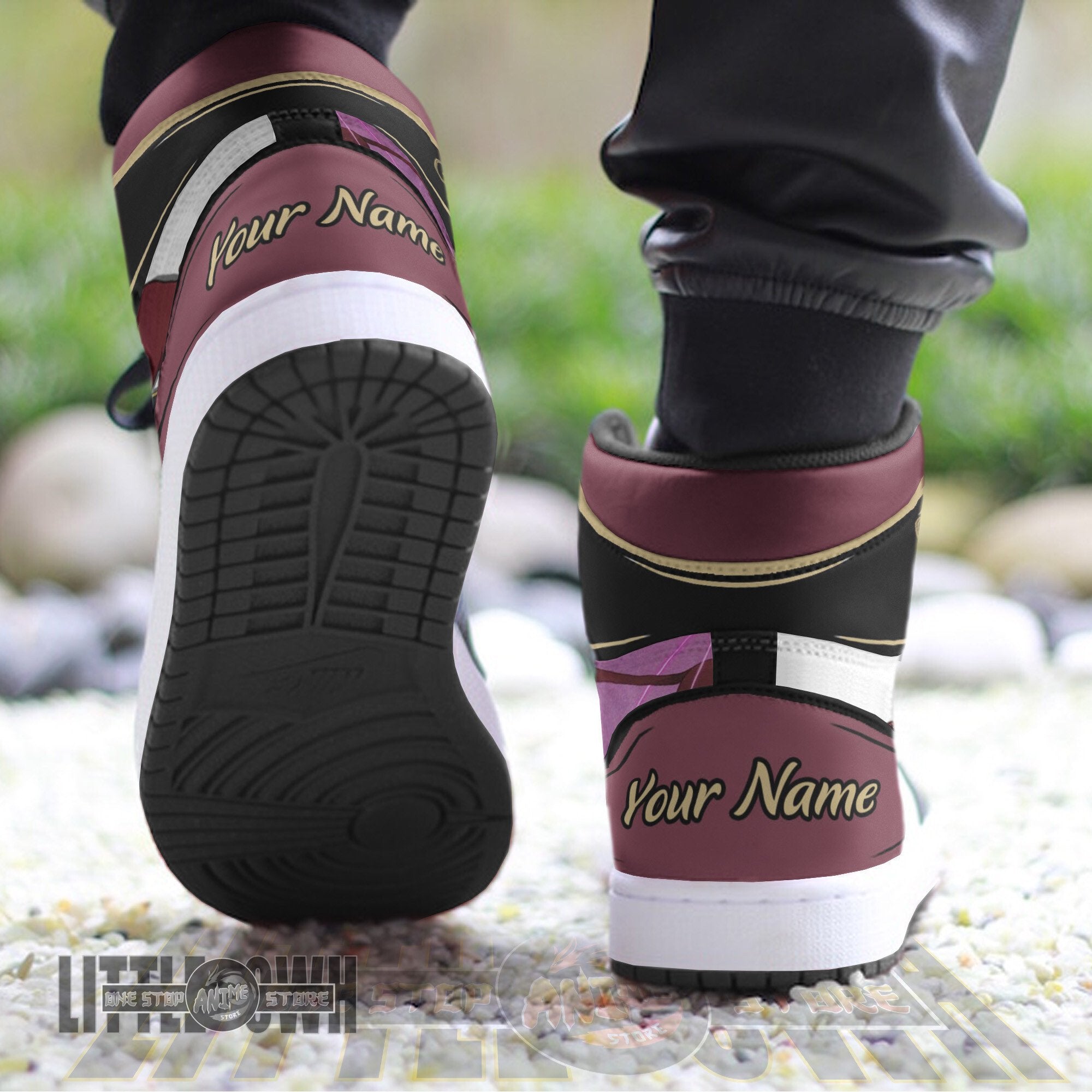 Ideafootwear Vanessa Enoteca AJ1 High Sneakers Shoes For Men And Women