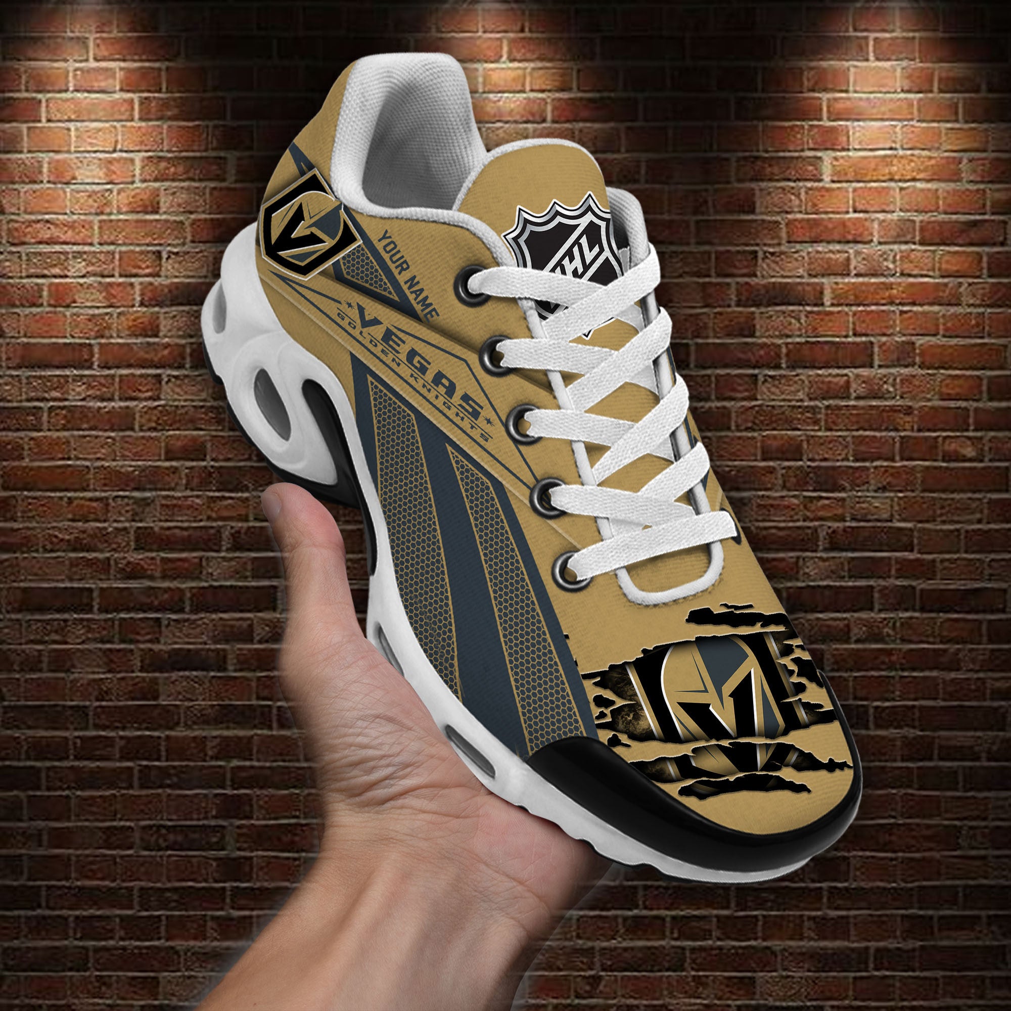 Ideafootwear Vegas Golden Knights TN Shoes Sneakers For Men And Women