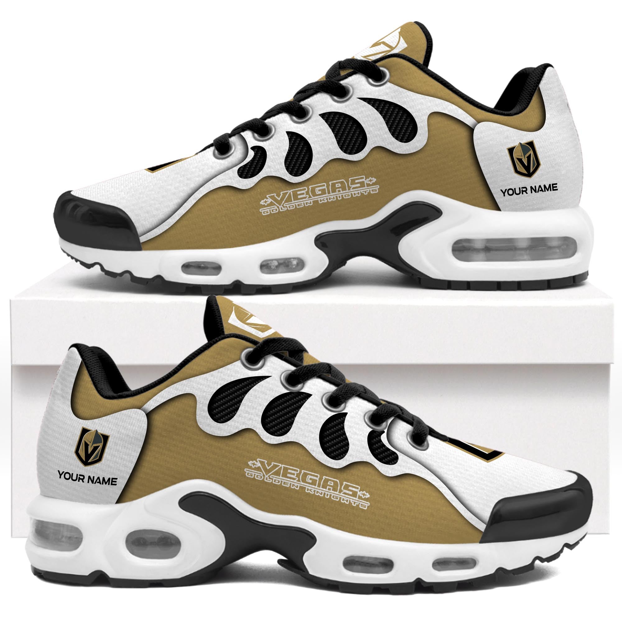 Ideafootwear Vegas Golden Knights TN Shoes Sneakers For Men And Women