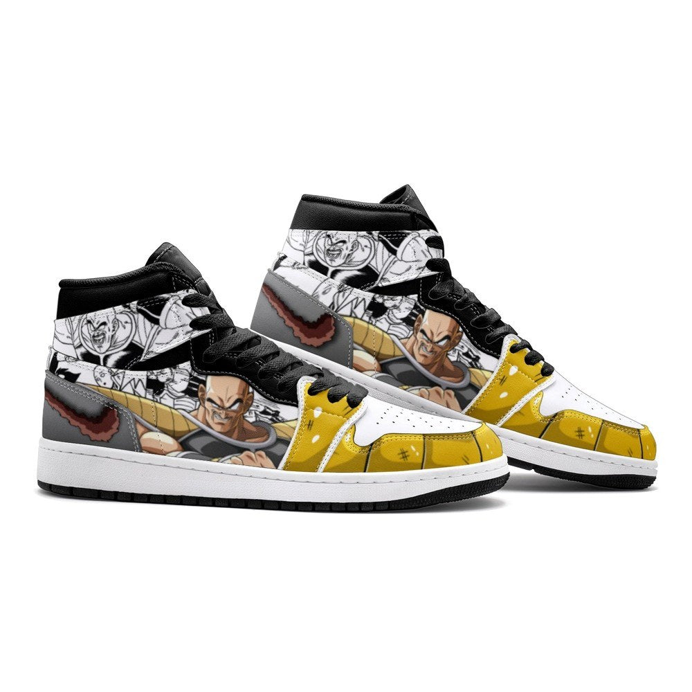 Ideafootwear Vegeta And Nappa Dragon Ball Z AJ1 High Sneakers Shoes For Men And Women
