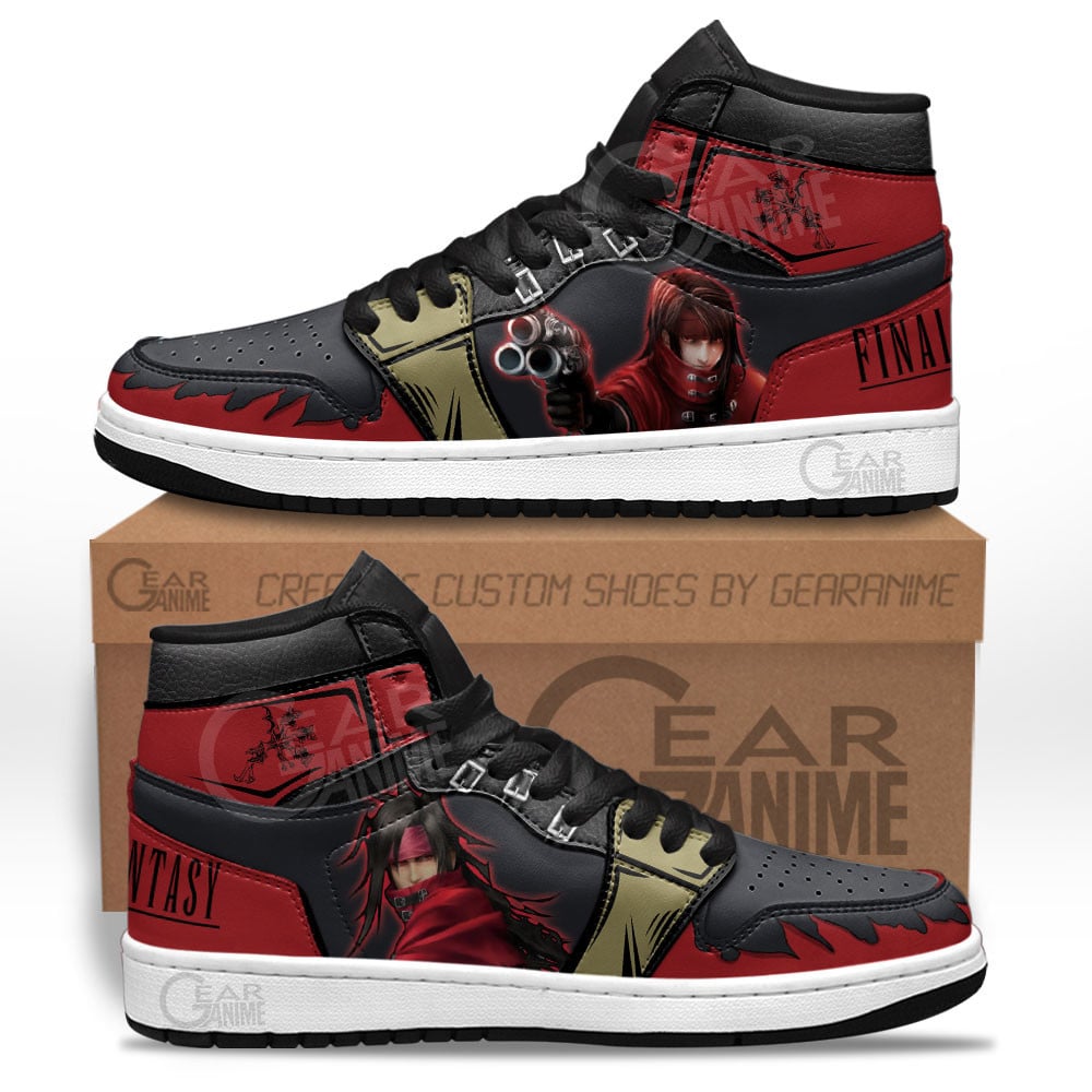 Ideafootwear Vincent Valentine AJ1 High Sneakers Shoes For Men And Women