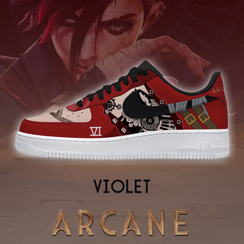 Ideafootwear Violet Arcane Air Low-Top Sneakers Shoes For Men And Women 1