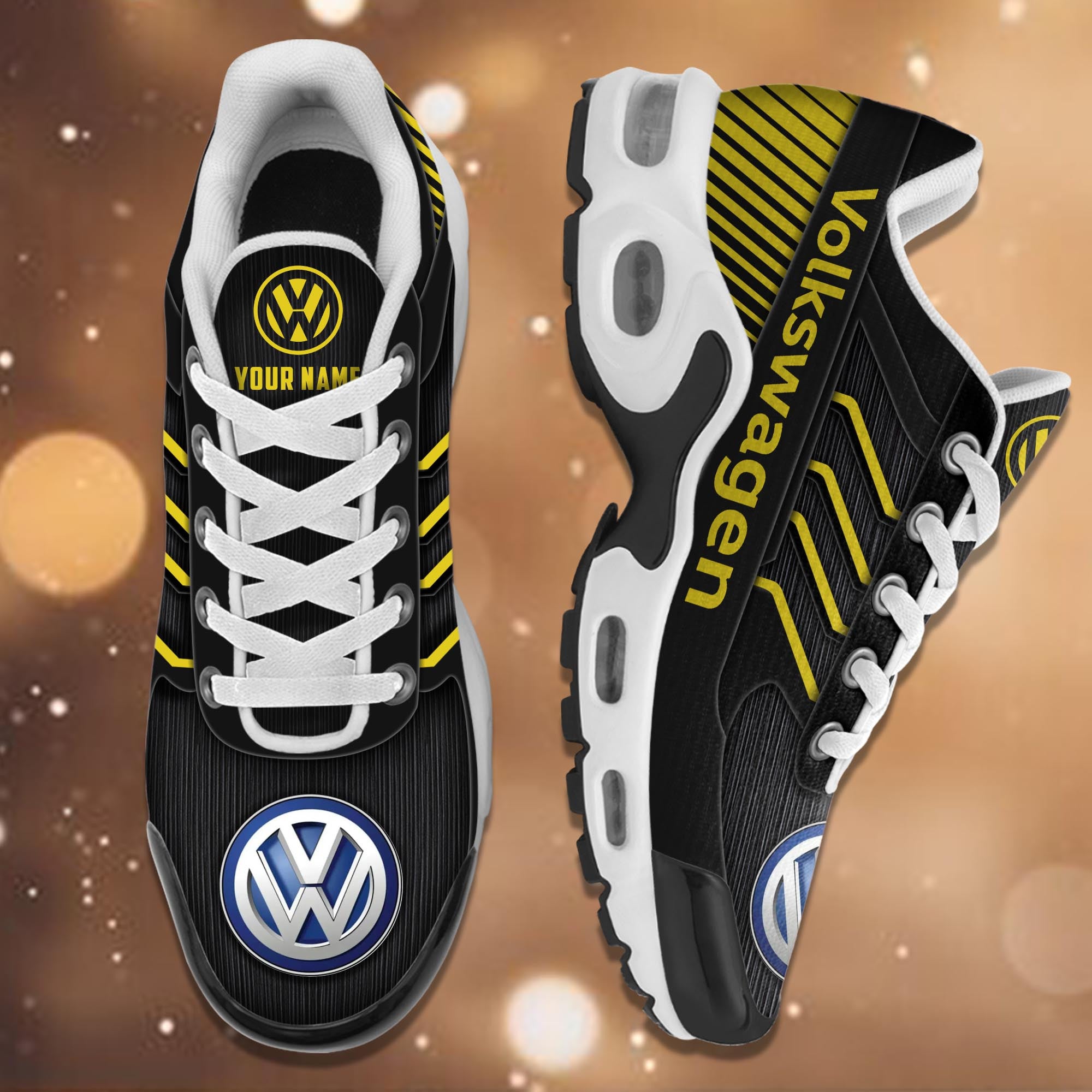 Ideafootwear Volkswagen TN Shoes Sneakers For Men And Women