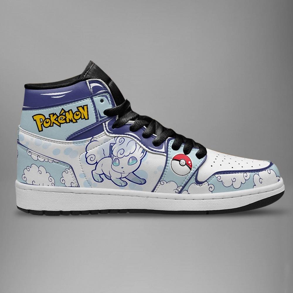Ideafootwear Vulpix Alola AJ1 High Sneakers Shoes For Men And Women
