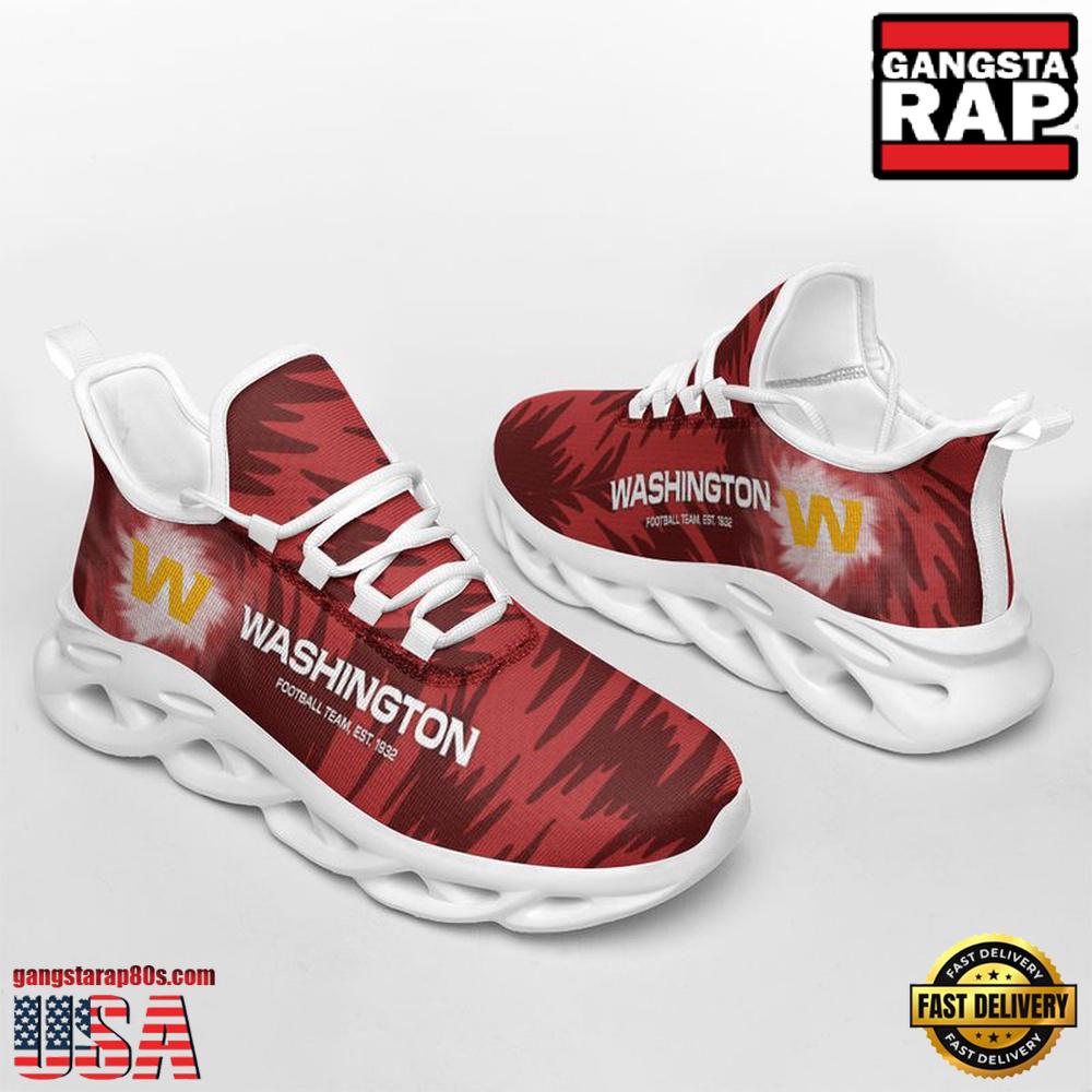 Ideafootwear Washington Commanders Max Soul Shoes Sneakers For Men And Women
