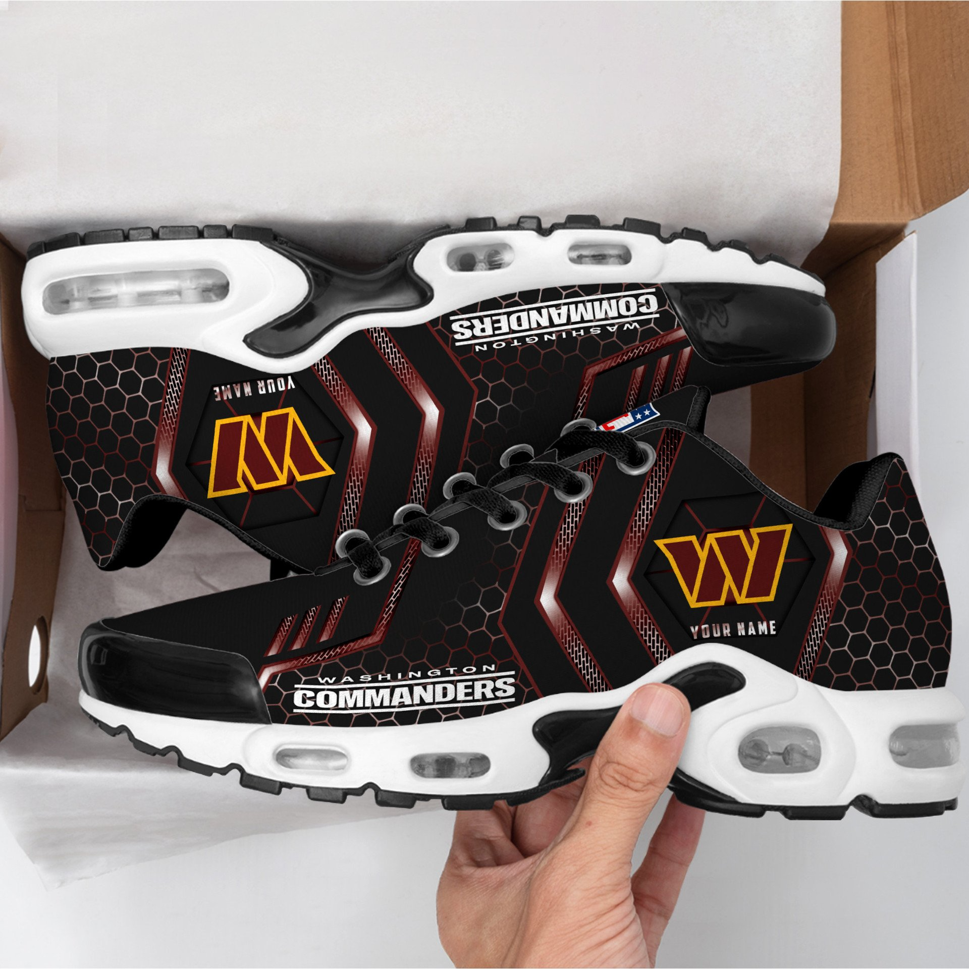 Ideafootwear Washington Commanders TN Shoes Sneakers For Men And Women