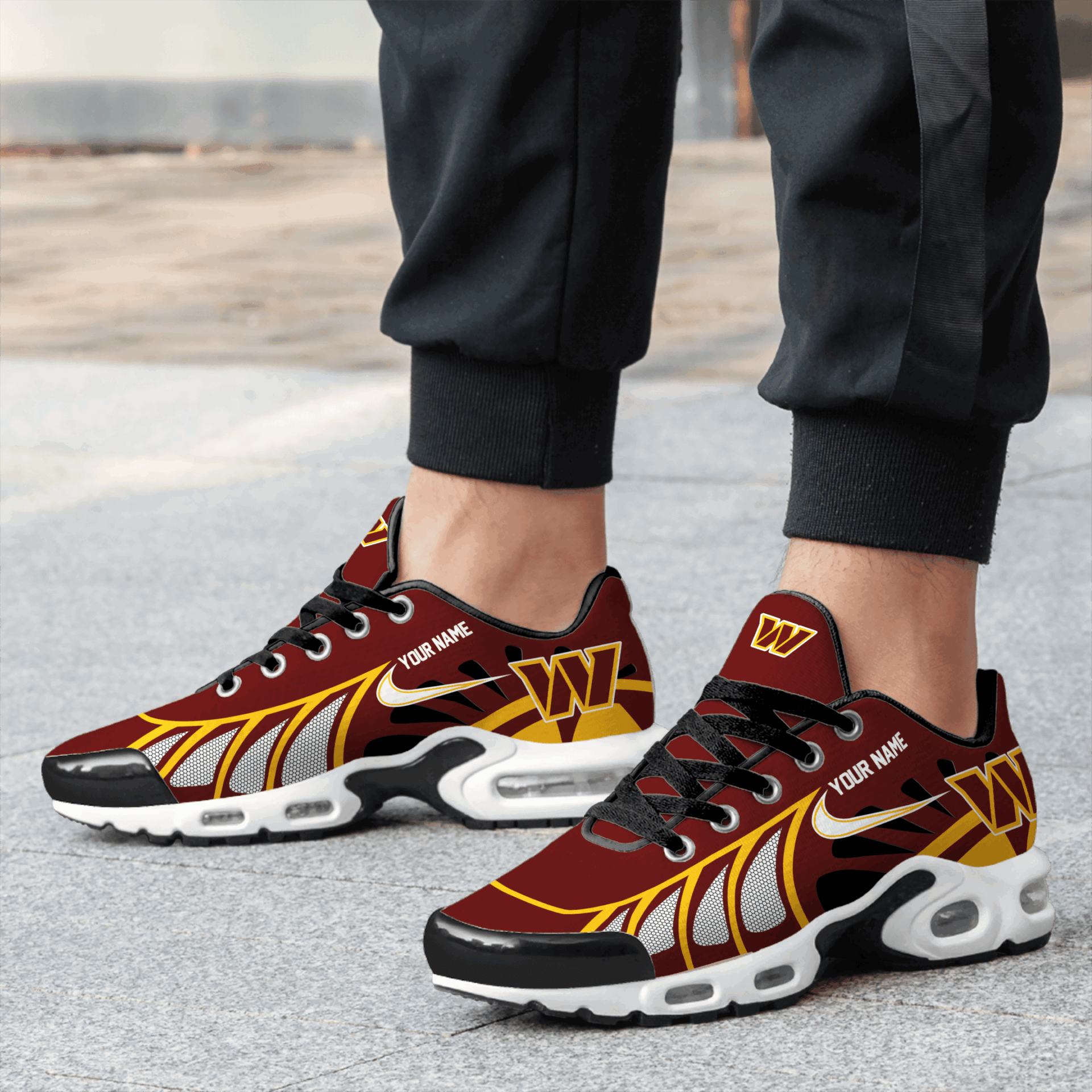 Ideafootwear Washington Commanders TN Shoes Sneakers For Men And Women