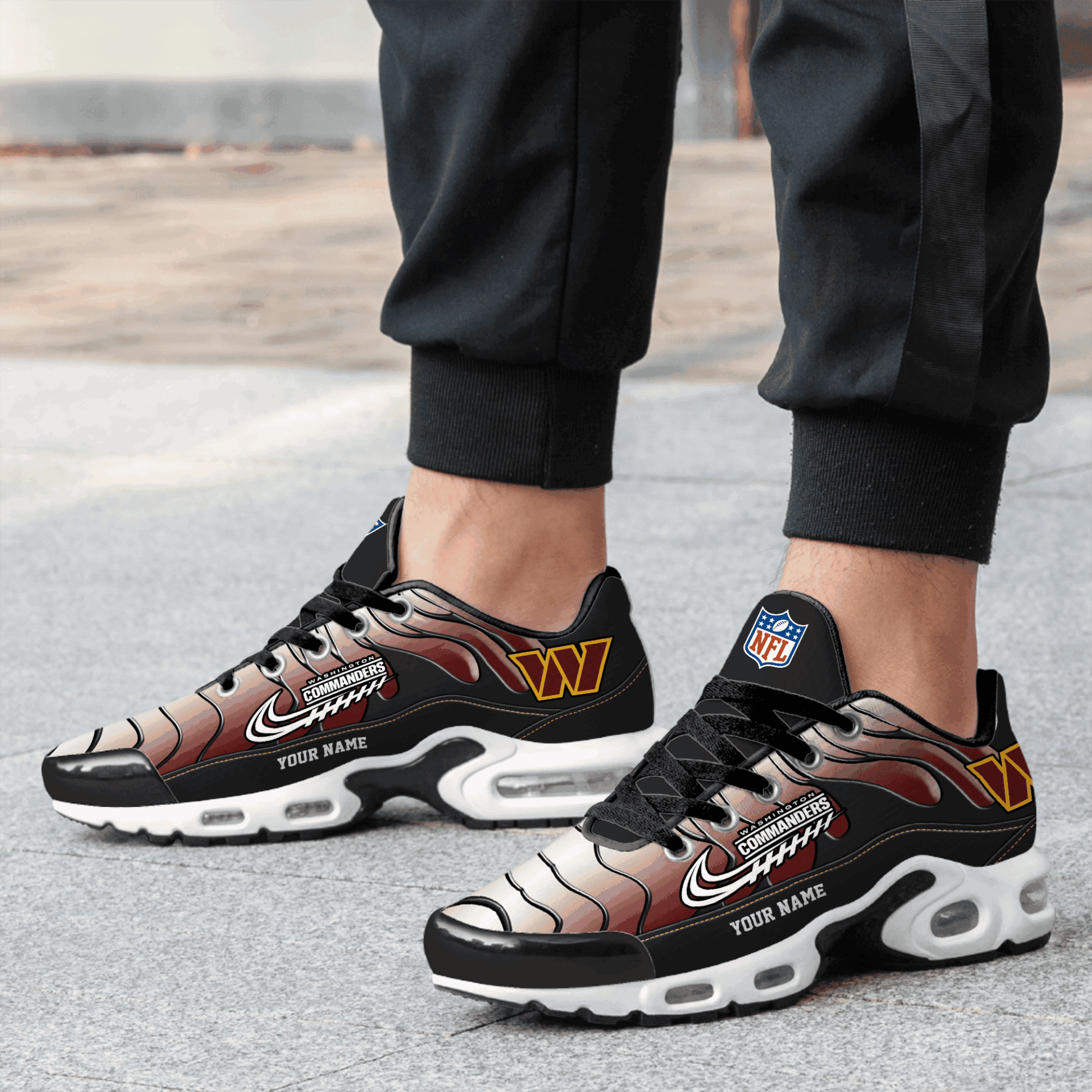 Ideafootwear Washington Commanders TN Shoes Sneakers For Men And Women