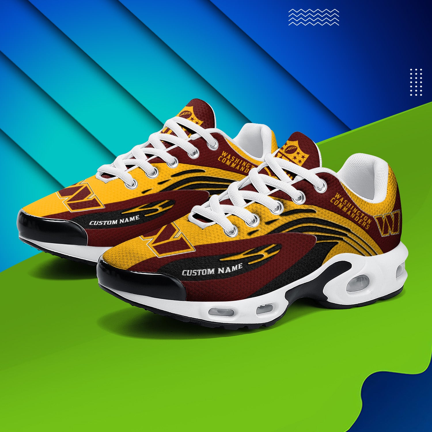 Ideafootwear Washington Commanders TN Shoes Sneakers For Men And Women