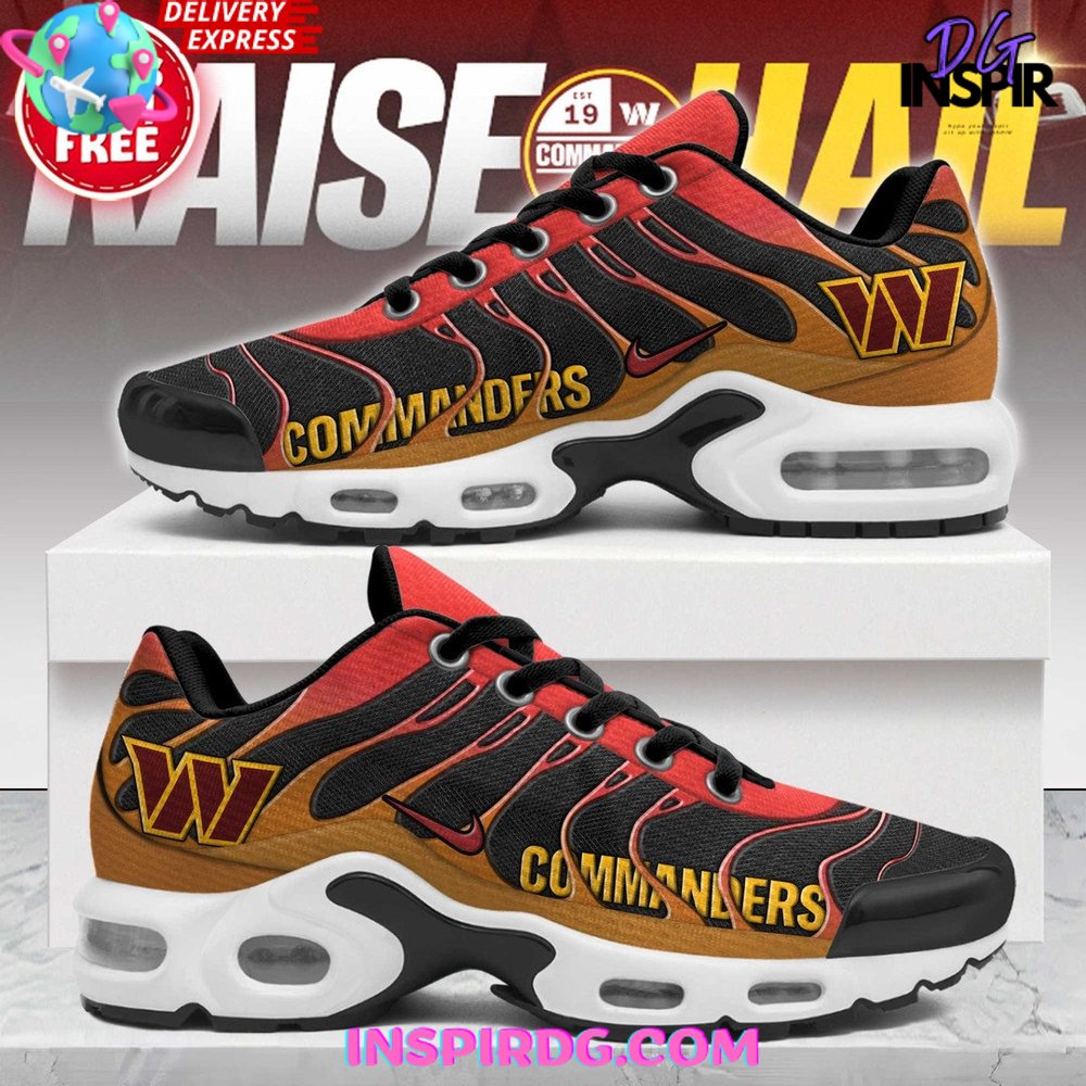Ideafootwear Washington Commanders TN Shoes Sneakers For Men And Women