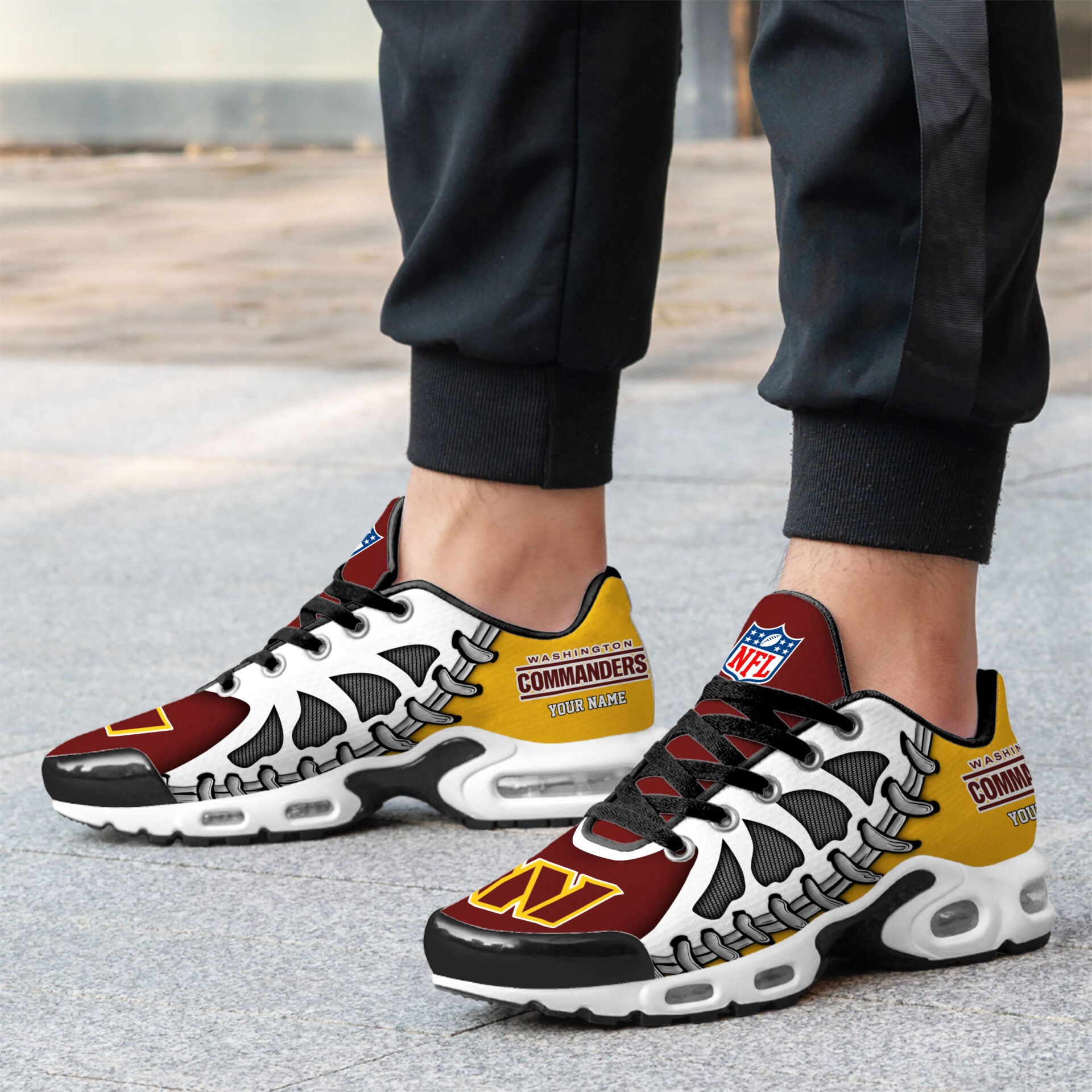 Ideafootwear Washington Commanders TN Shoes Sneakers For Men And Women